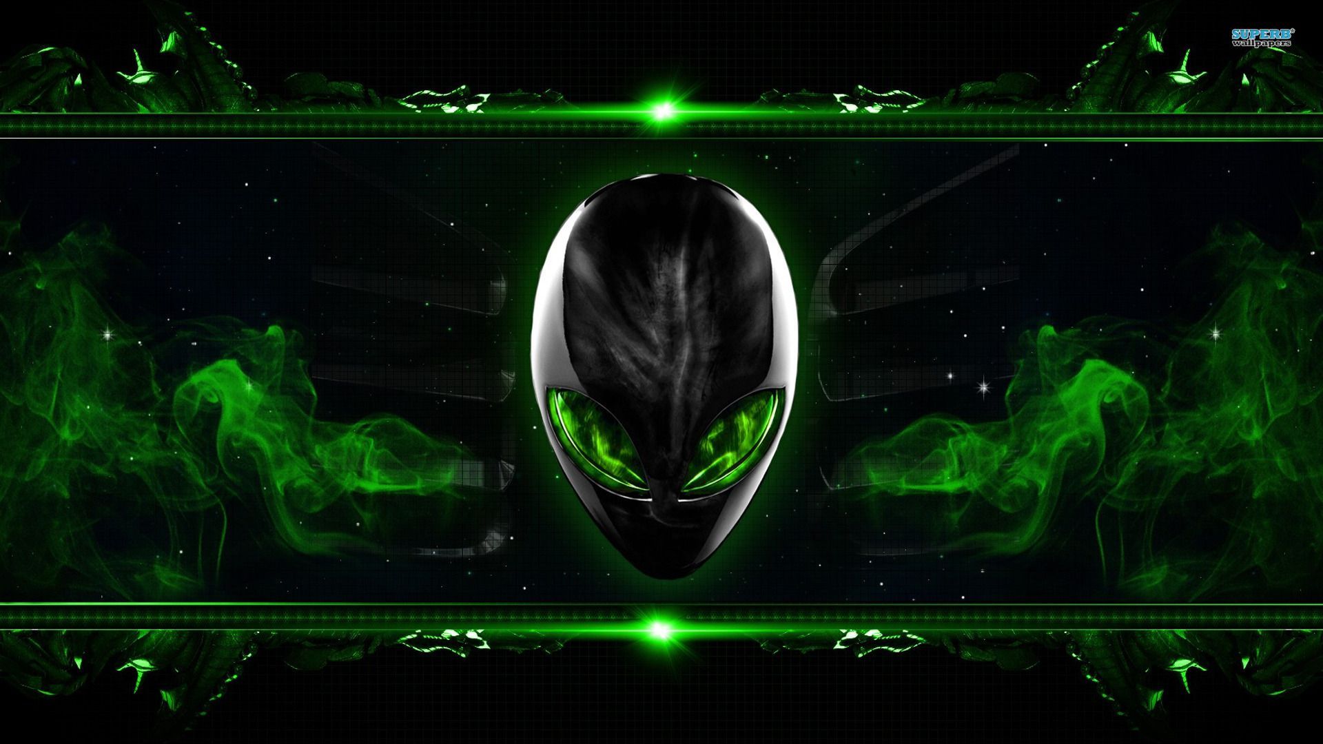 Cool Green Alien Wallpapers