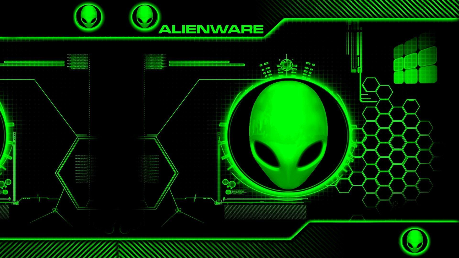 Cool Green Alien Wallpapers