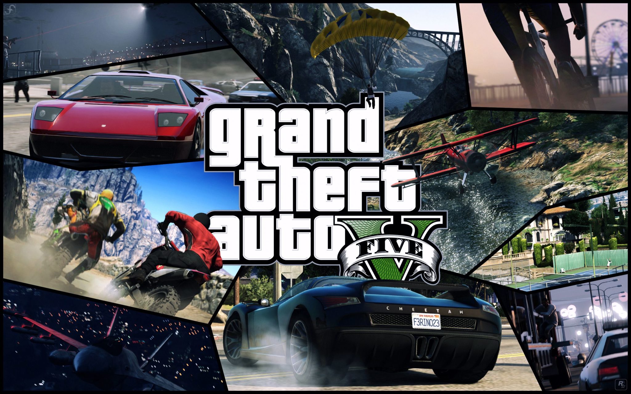 Cool Gta 5 Logo Wallpapers