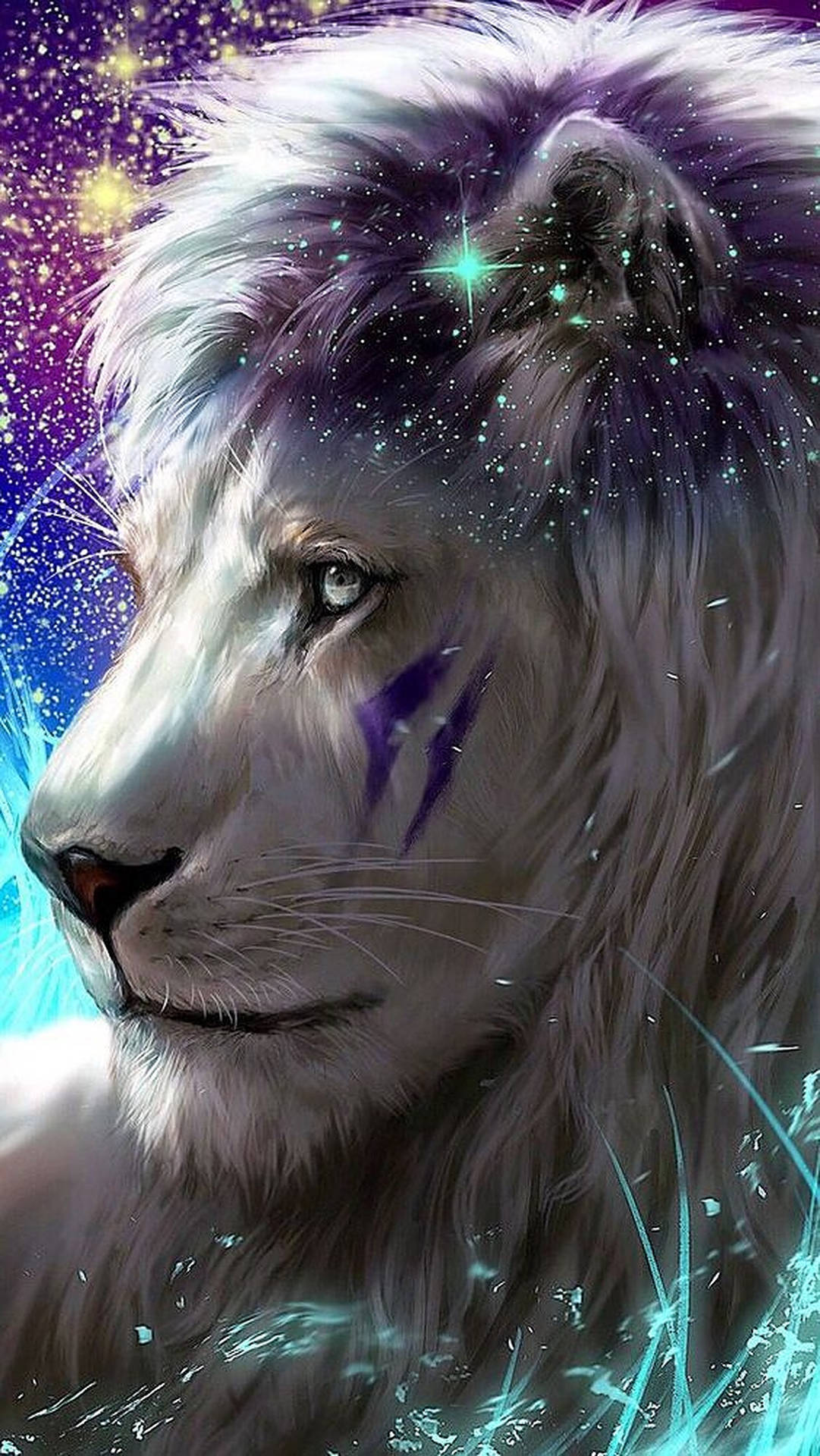 Cool Lion Galaxy Wallpapers