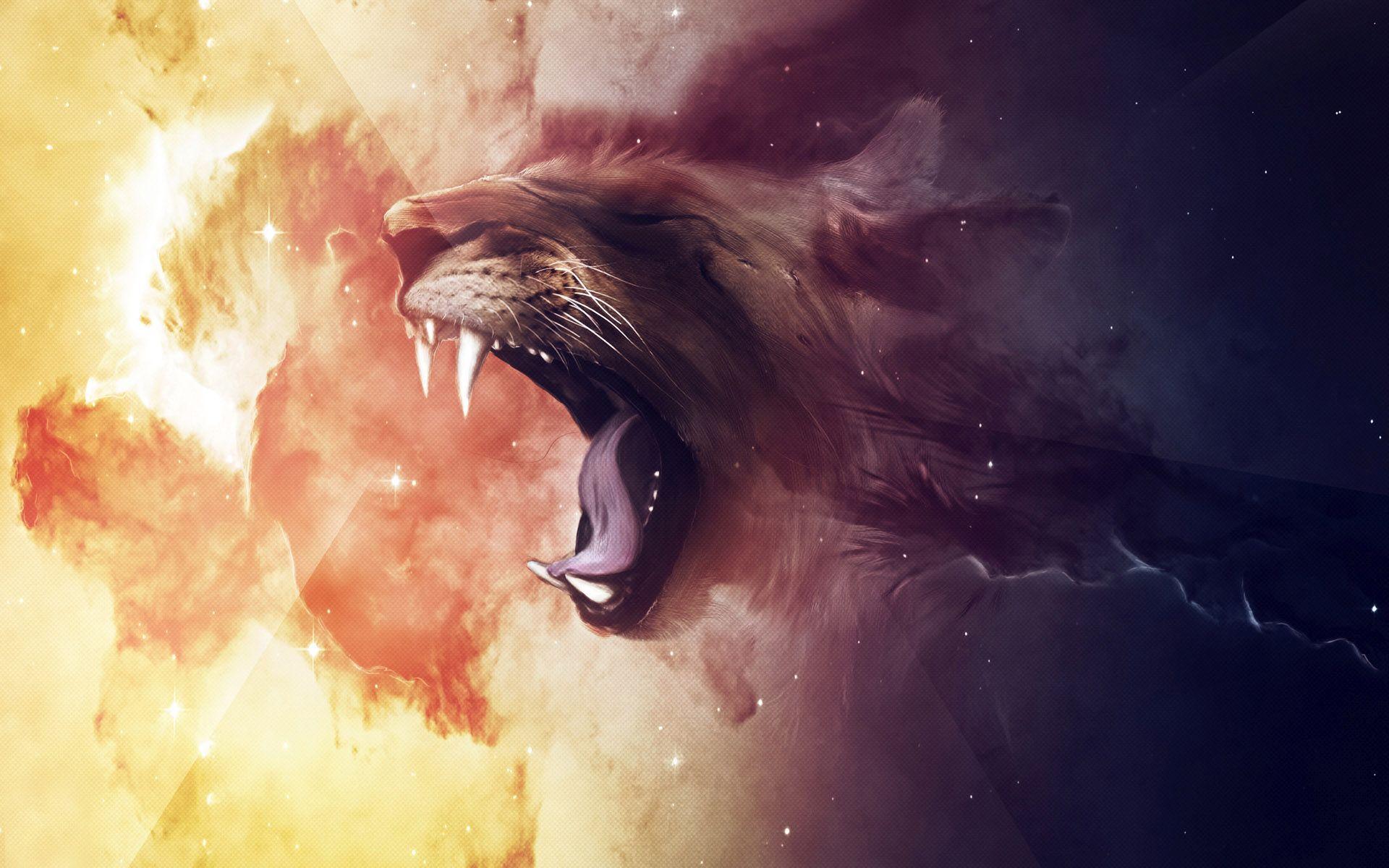 Cool Lion Galaxy Wallpapers