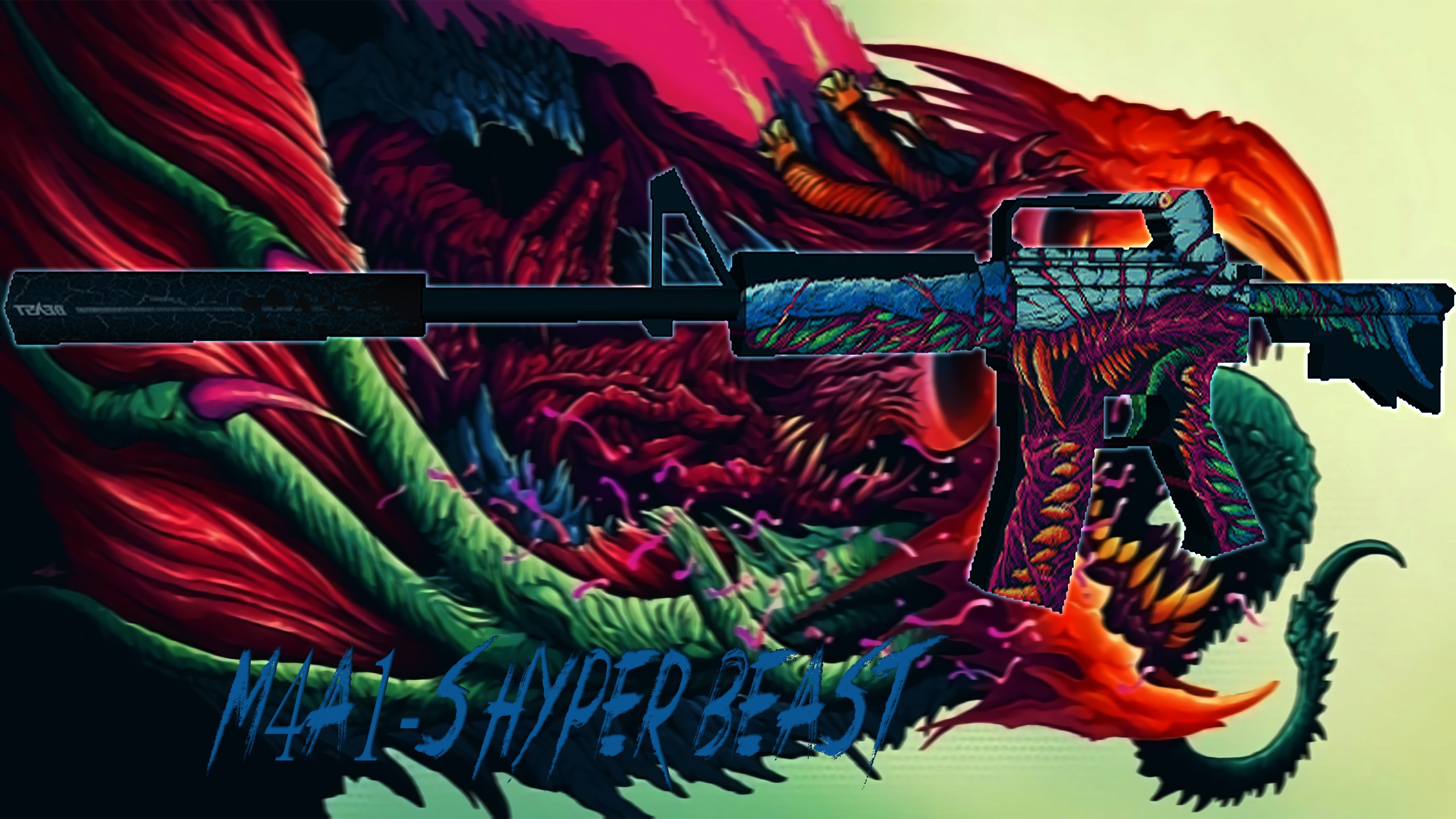 Cool M4A1 Hyperbeast Wallpapers Wallpapers