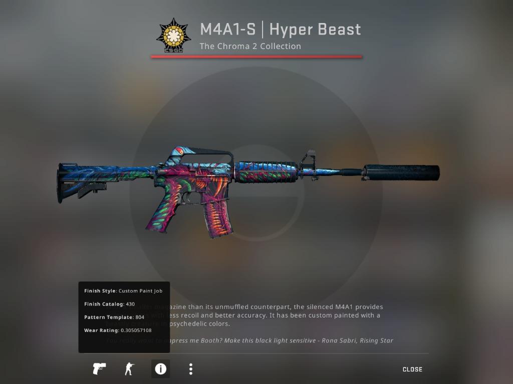 Cool M4A1 Hyperbeast Wallpapers Wallpapers