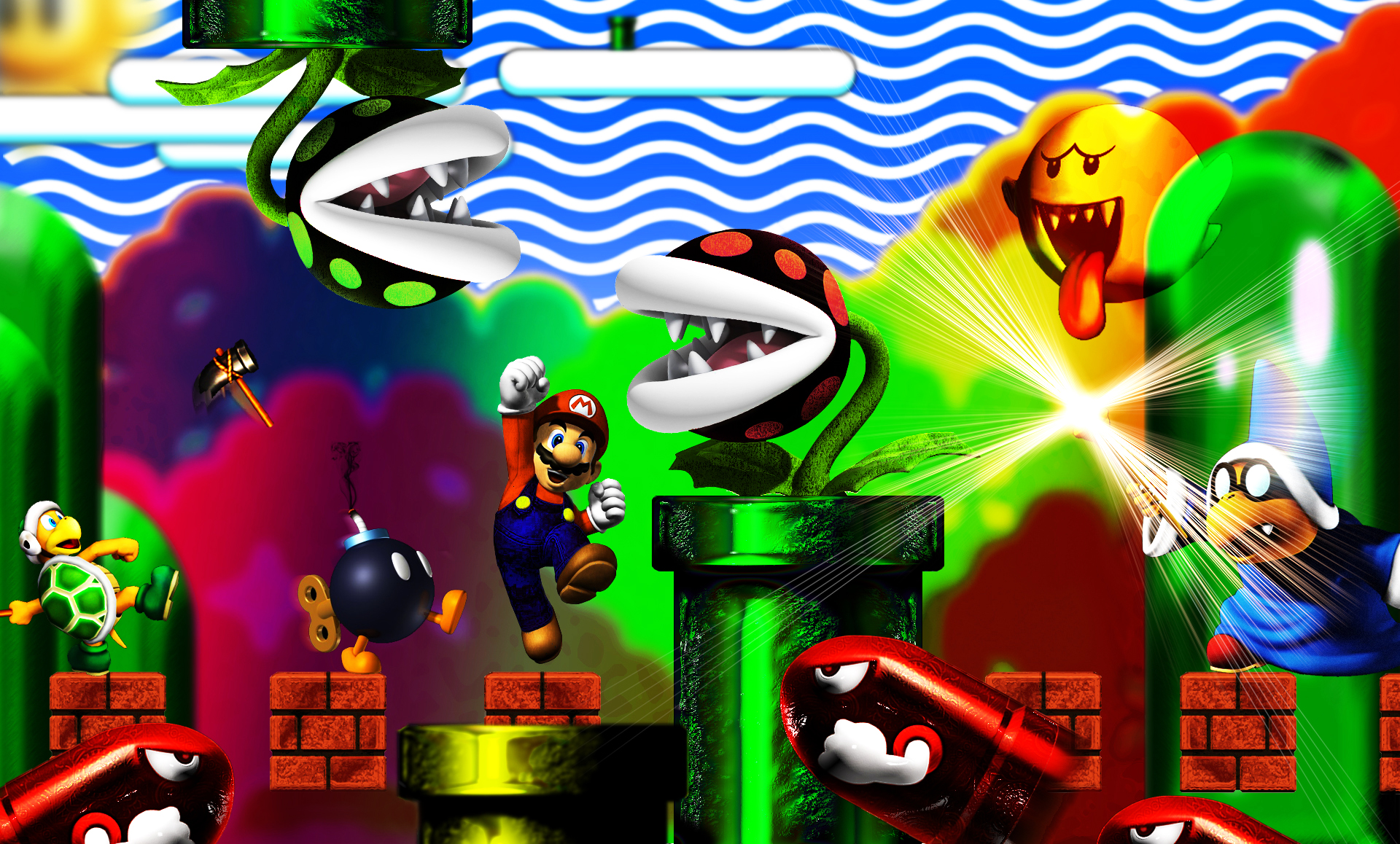 Cool Mario Backgrounds