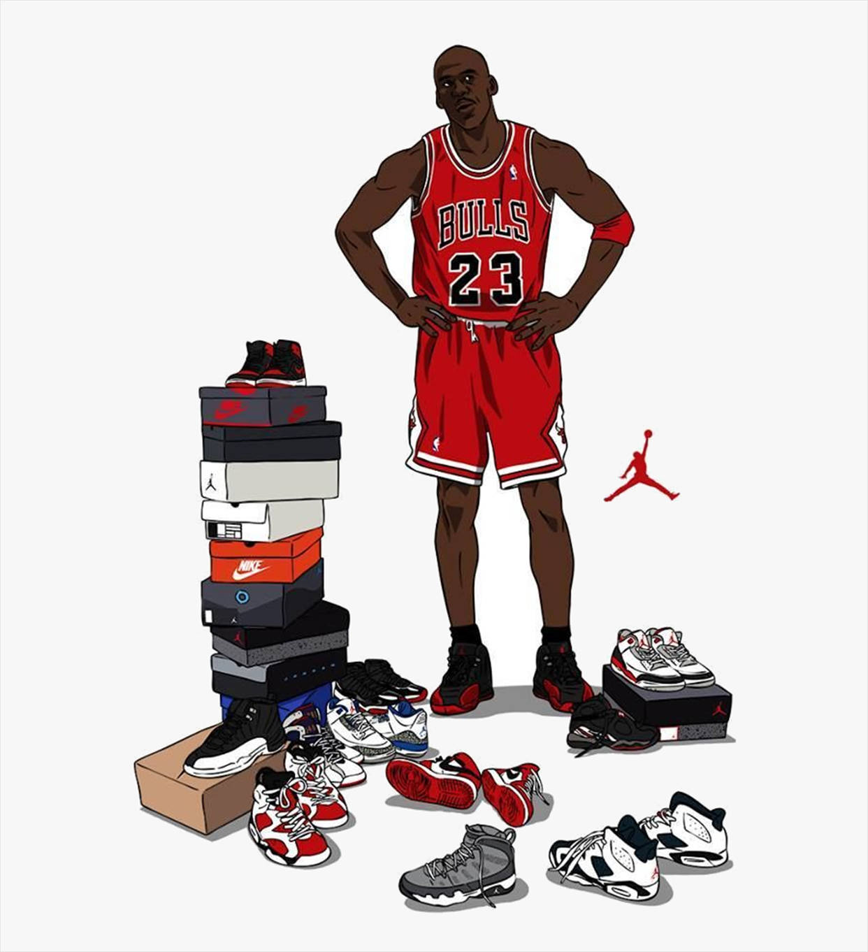 Cool Michael Jordan Cartoon Wallpapers Wallpapers