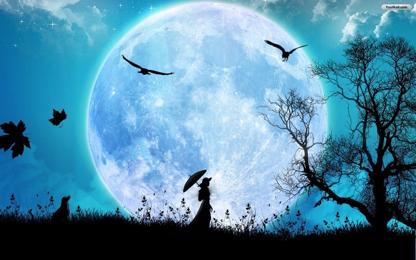 Cool Moon Backgrounds