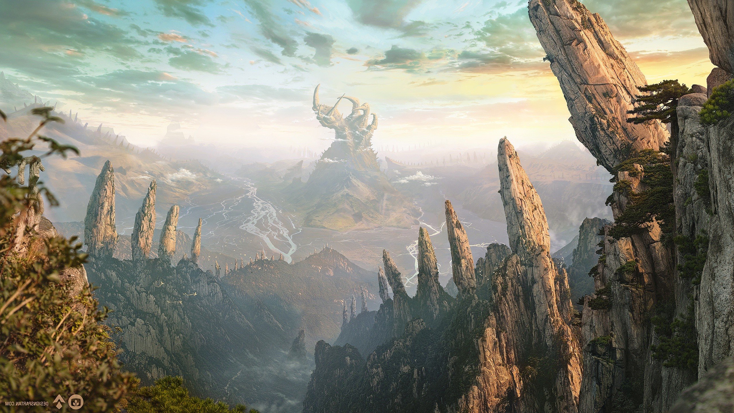 Cool Mountain Fantasy Art Wallpapers