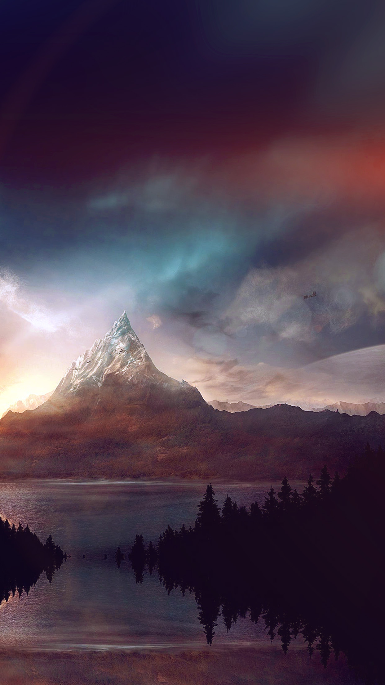 Cool Mountain Fantasy Art Wallpapers