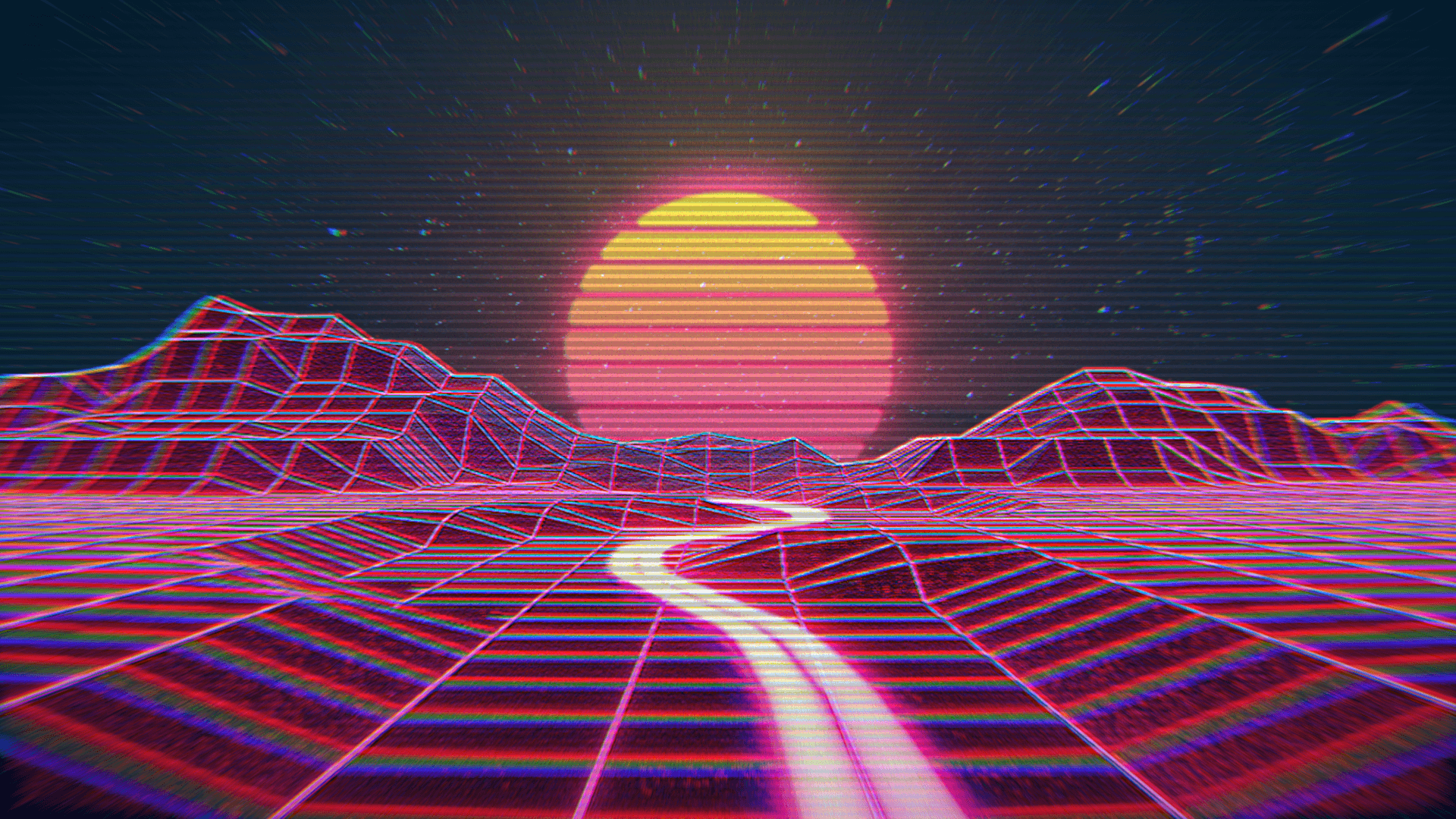 Cool Neon 90S Outrun Wallpapers