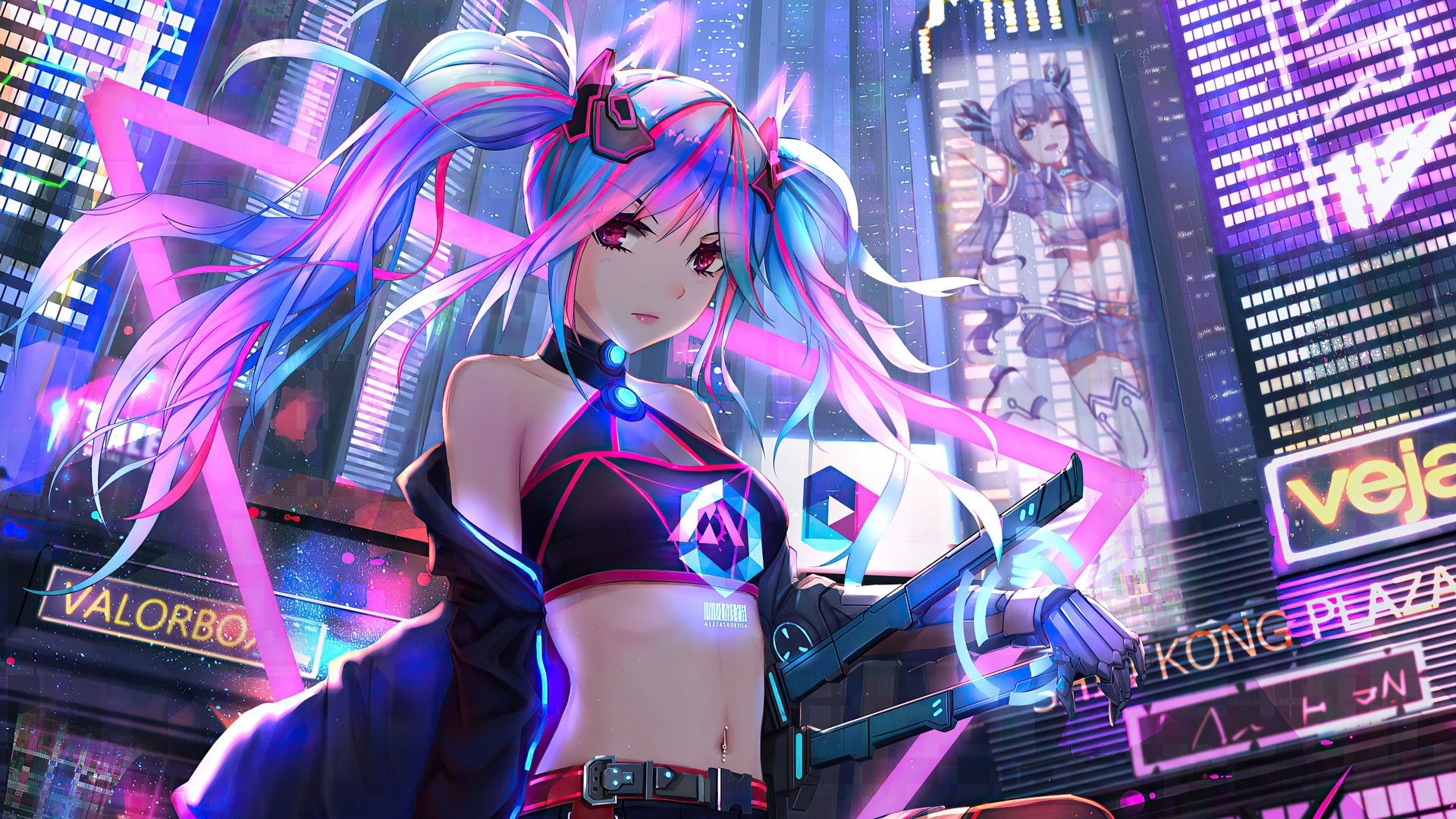 Cool Neon Anime Wallpapers