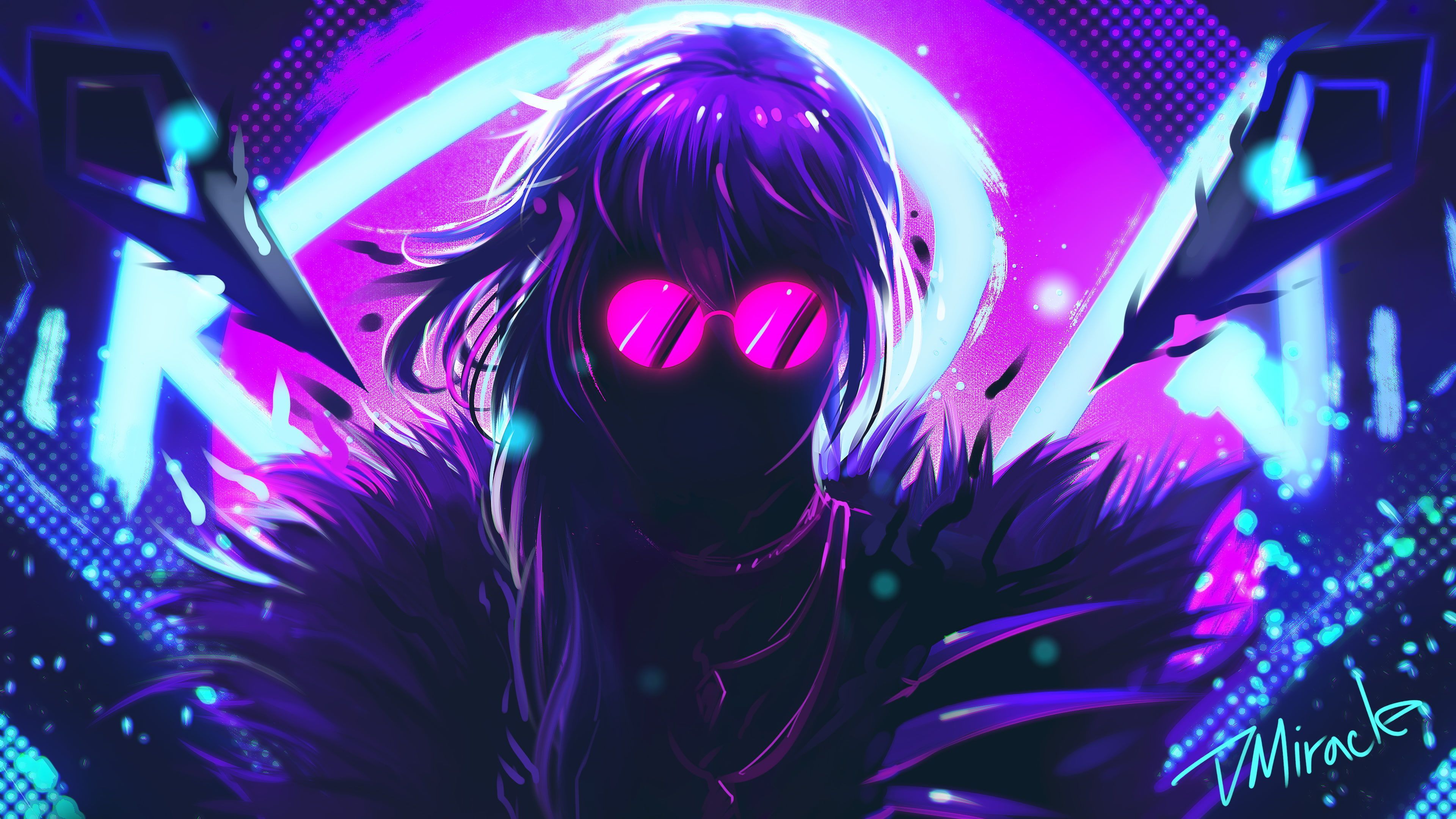 Cool Neon Anime Wallpapers