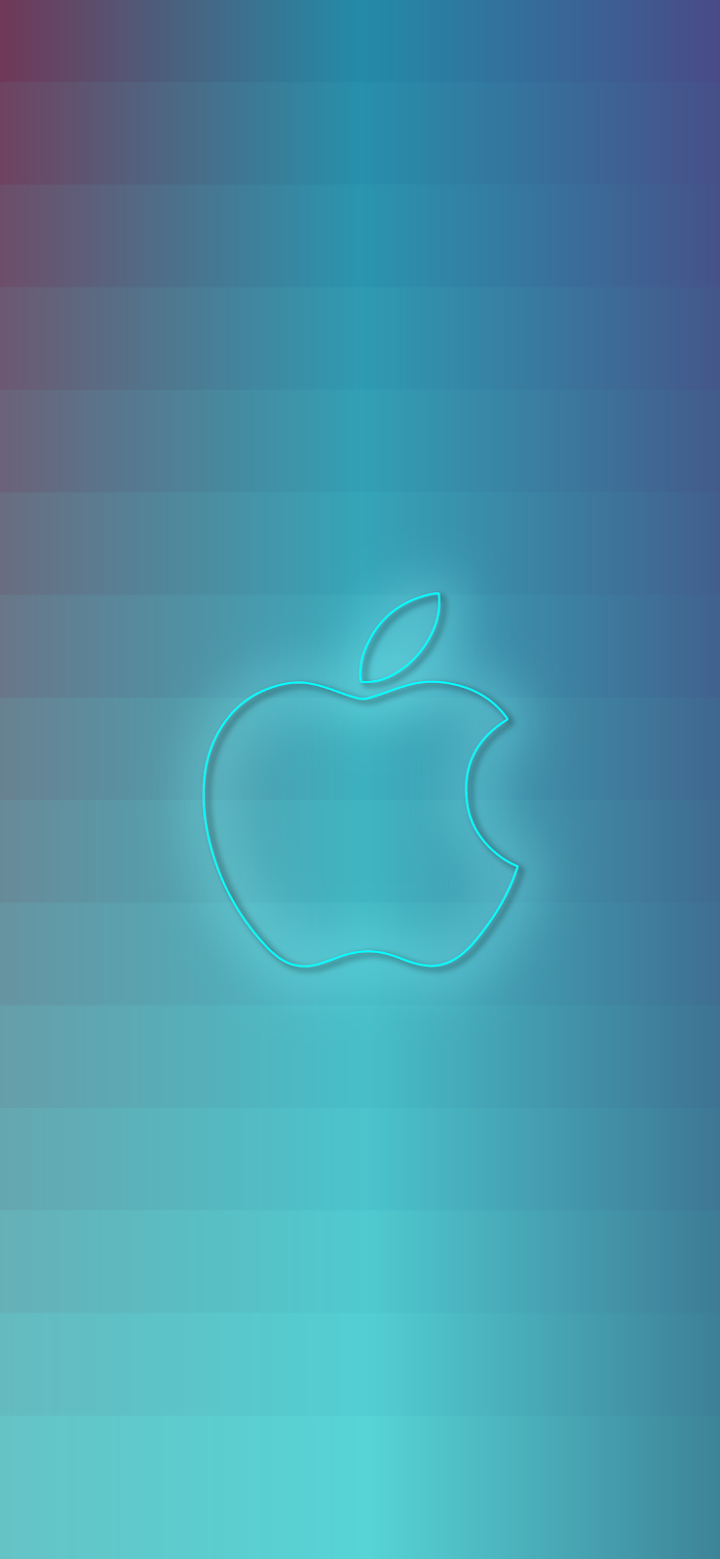 Cool Neon Apple Wallpapers