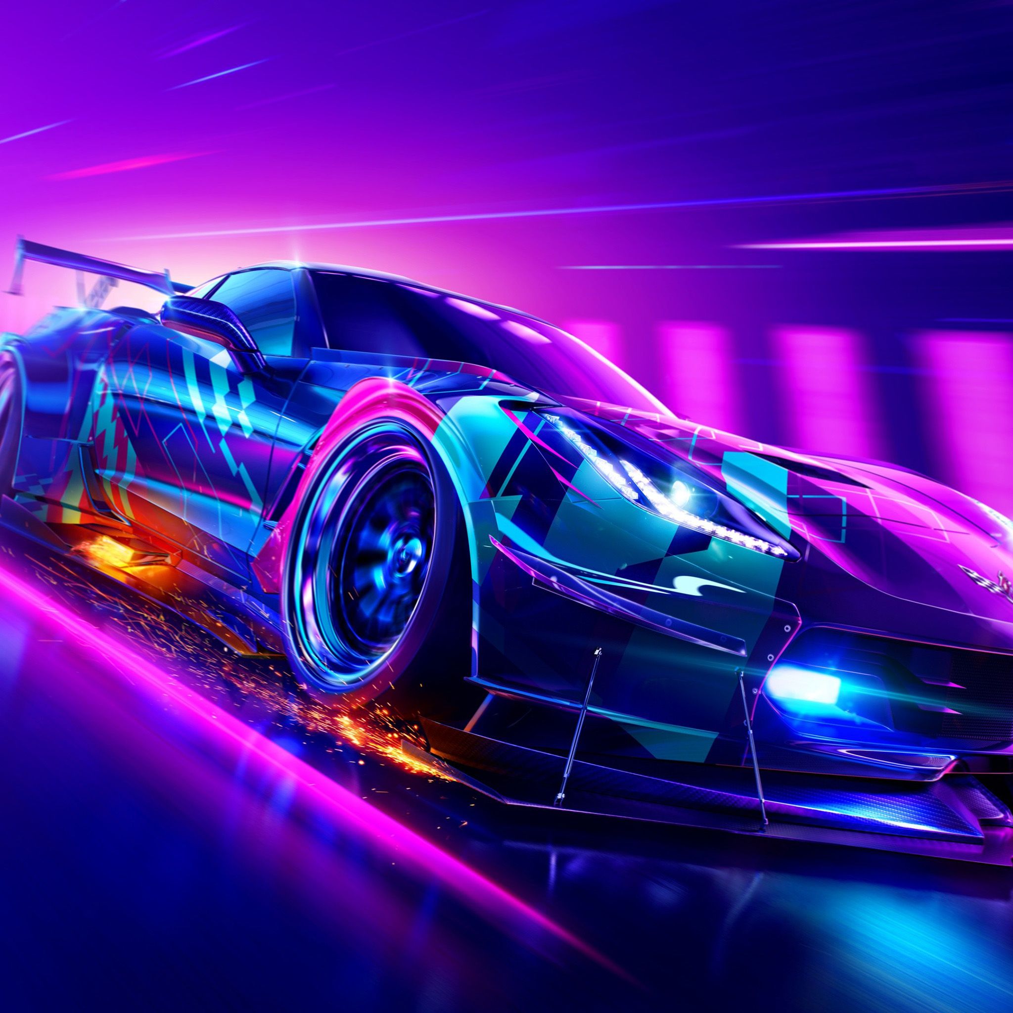 Cool Neon Cars Wallpapers