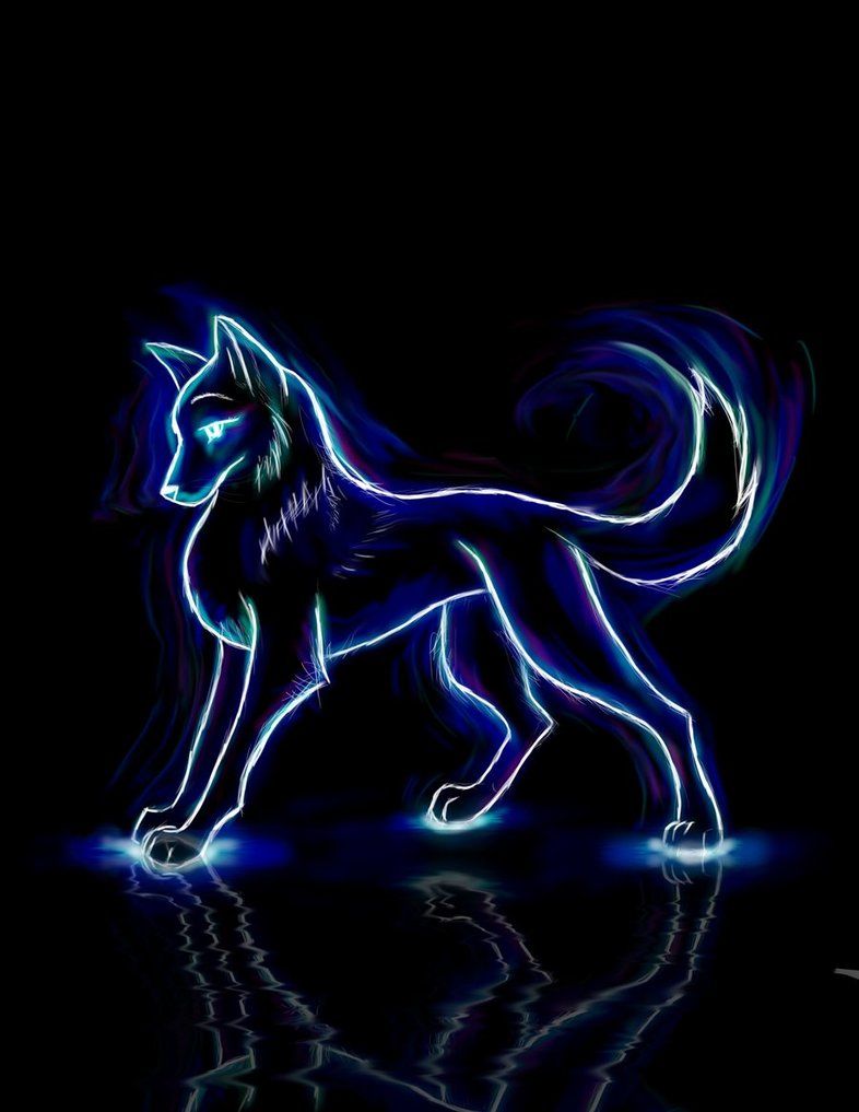 Cool Neon Wolves Wallpapers Wallpapers