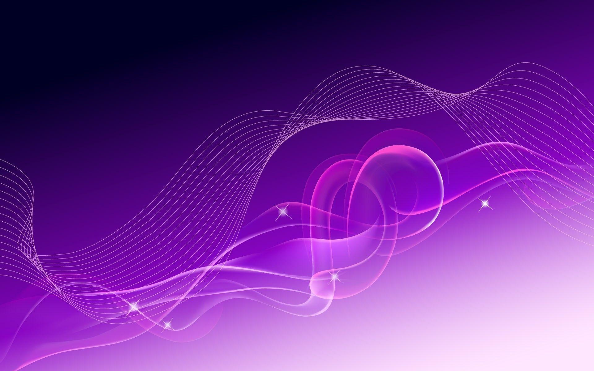 Cool Purple 3D Abstract Backgrounds