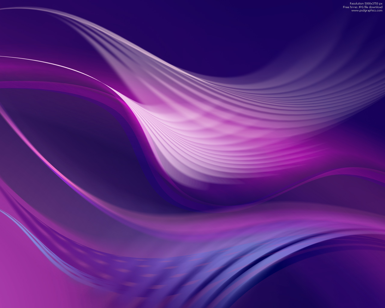 Cool Purple 3D Abstract Backgrounds