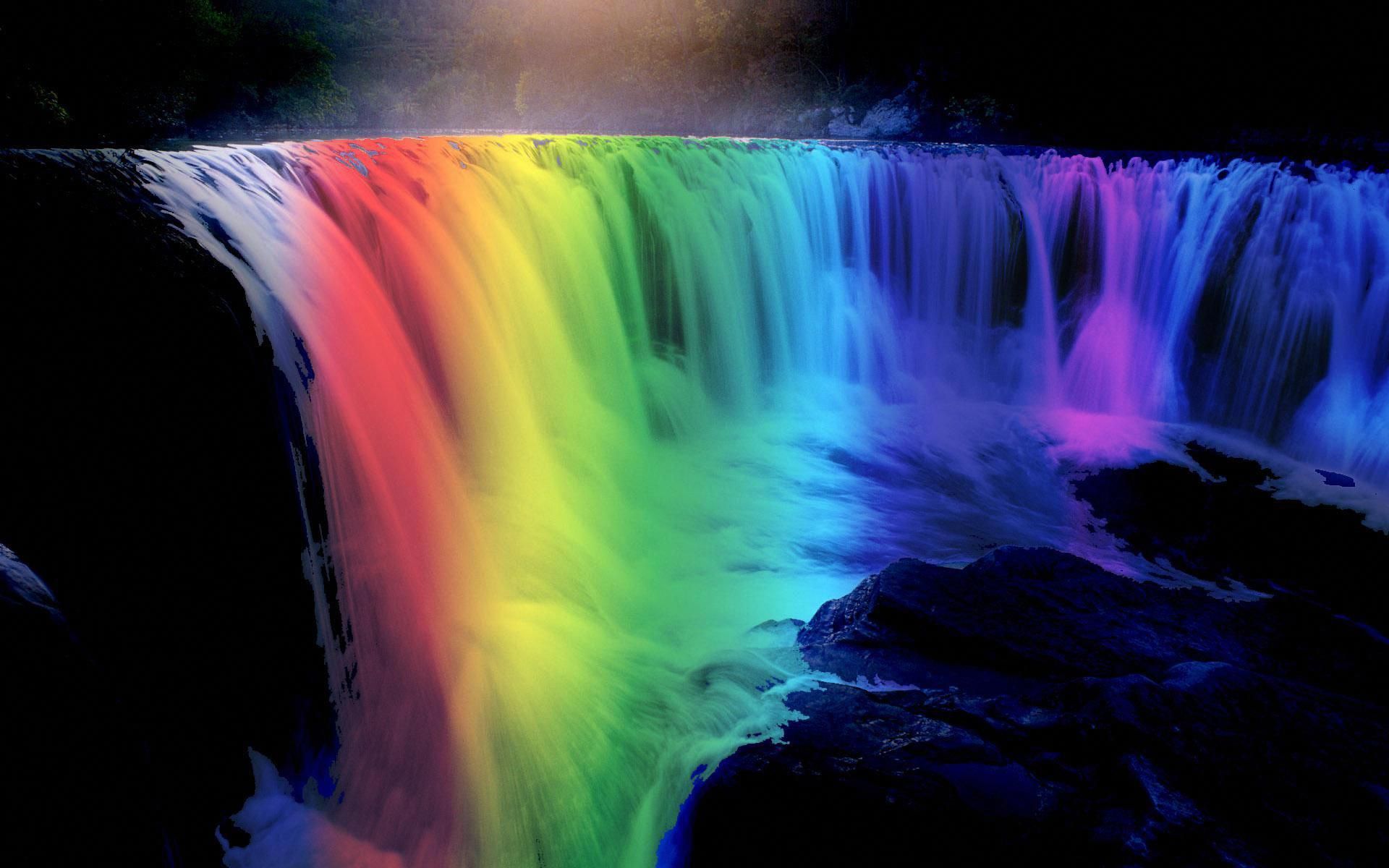 Cool Rainbow Water Wallpapers