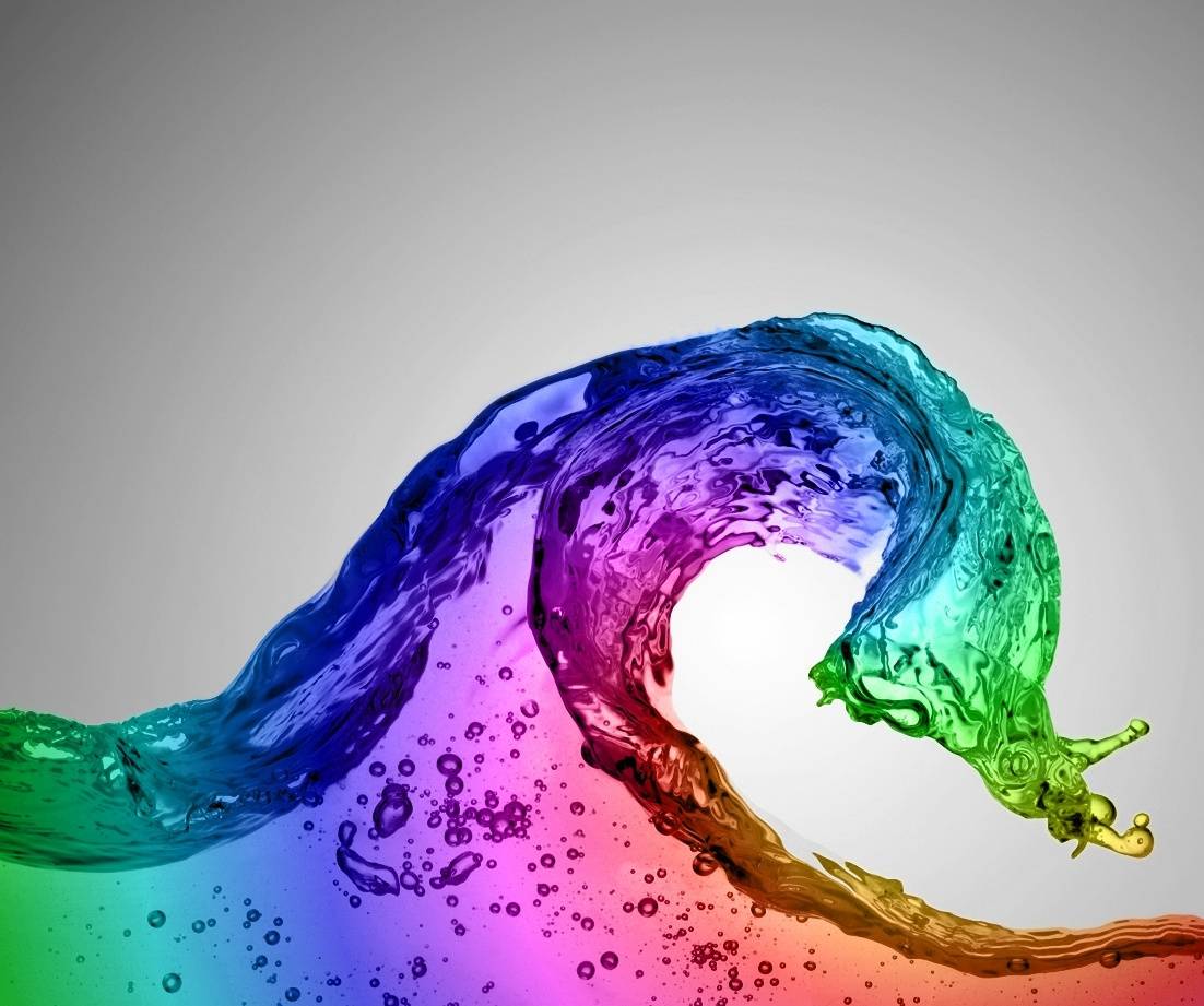 Cool Rainbow Water Wallpapers