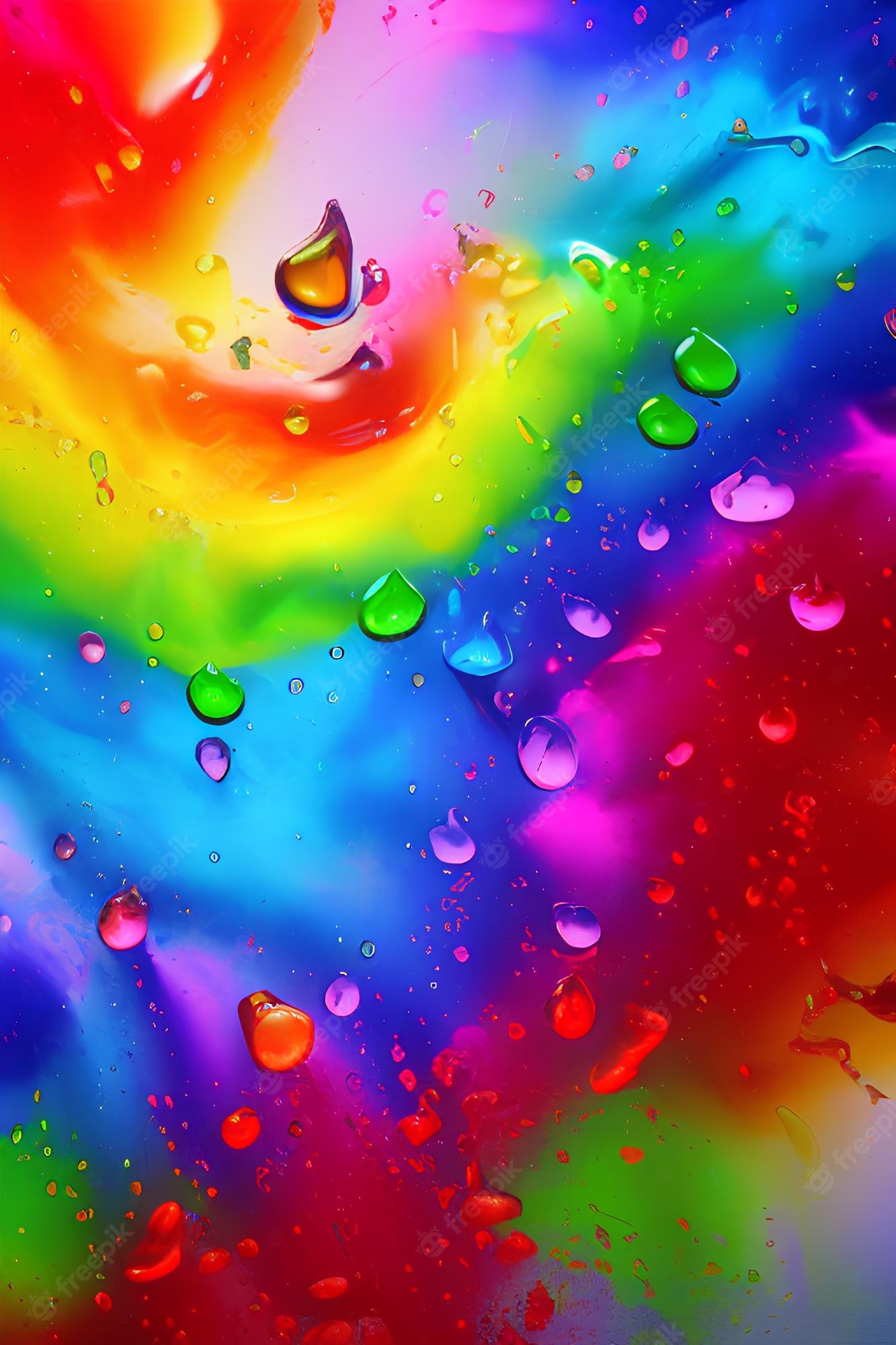 Cool Rainbow Water Wallpapers