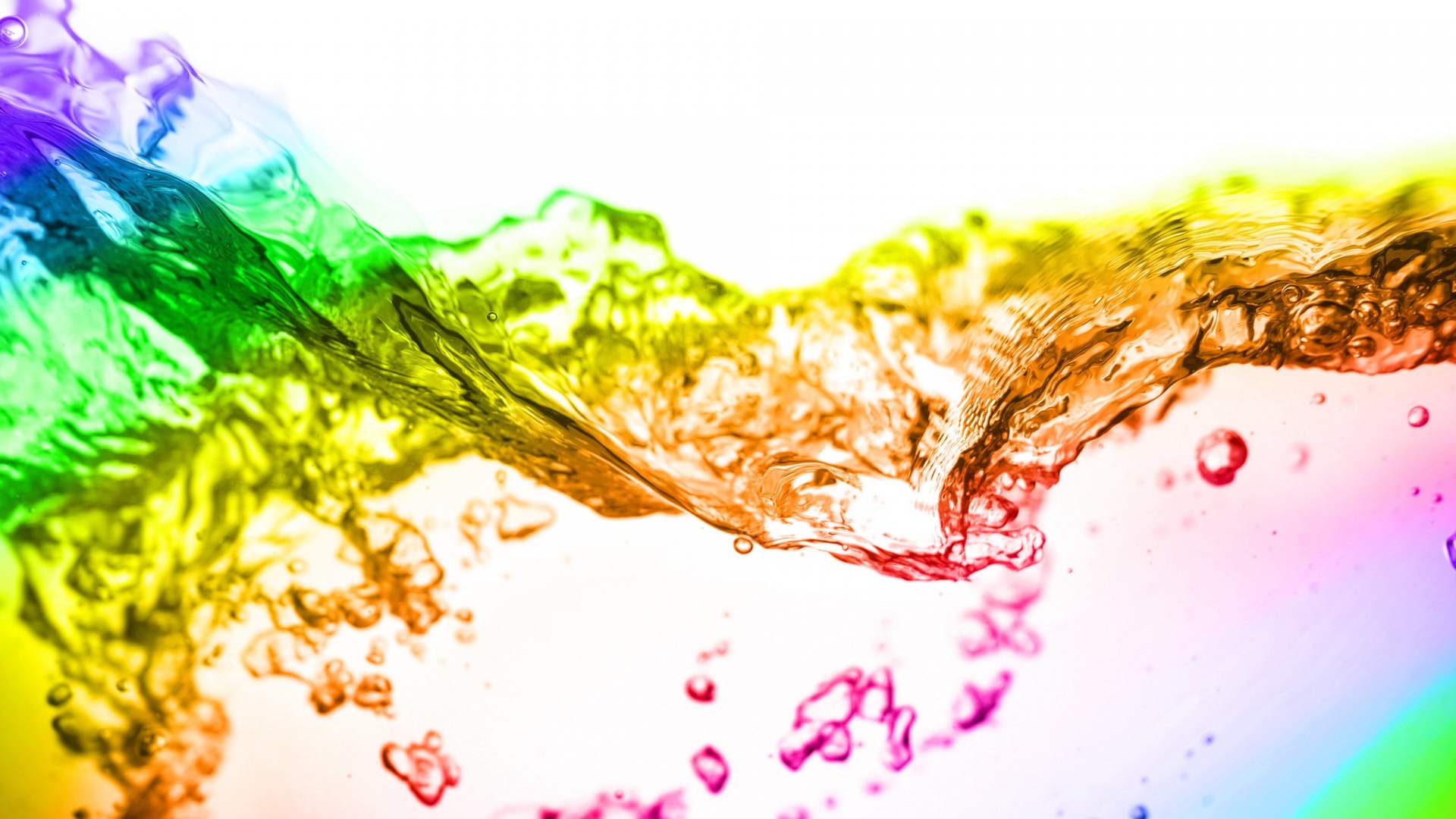 Cool Rainbow Water Wallpapers