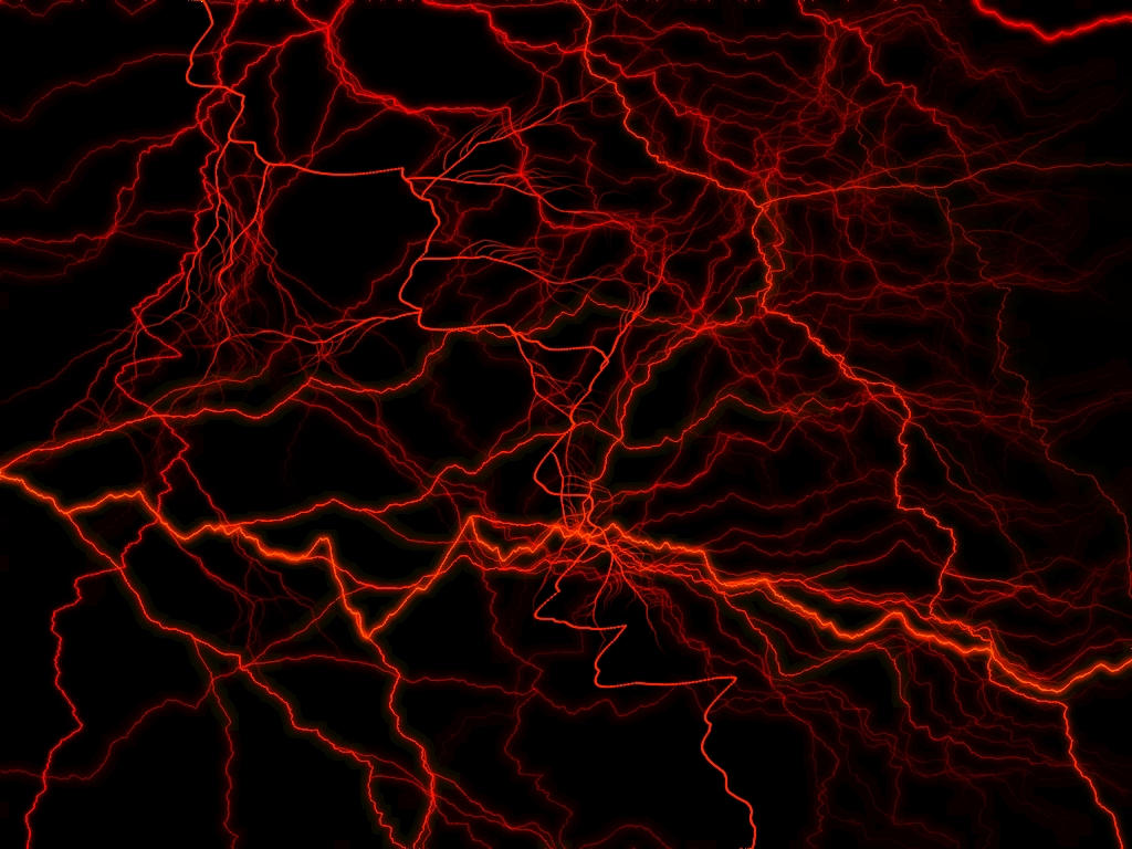 Cool Red Lightning Wallpapers