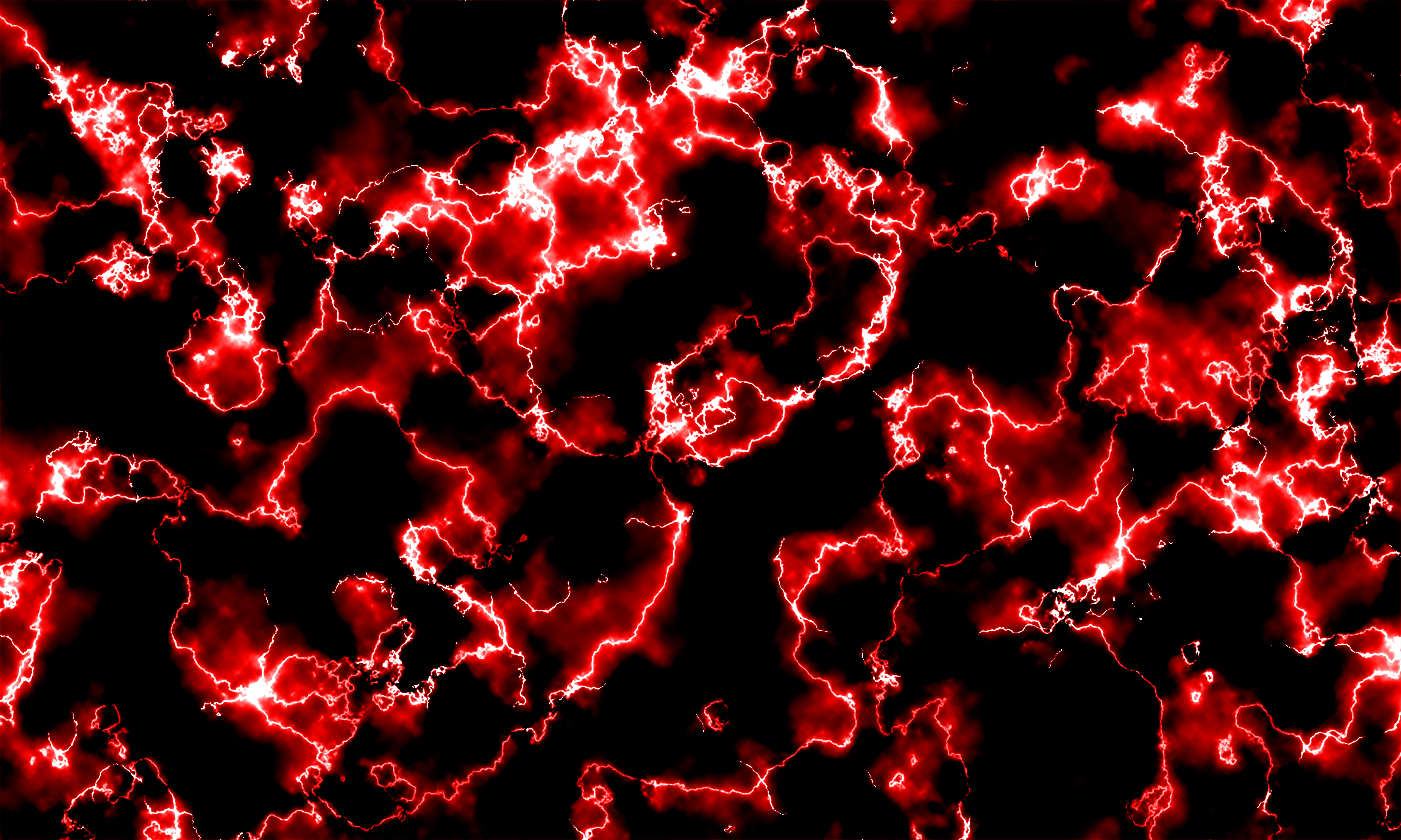 Cool Red Lightning Wallpapers