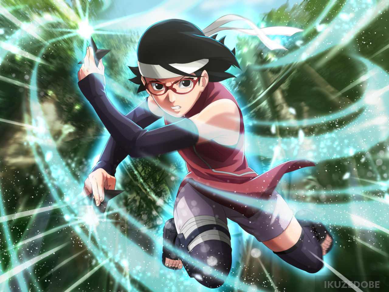 Cool Sarada Uchiha Wallpapers