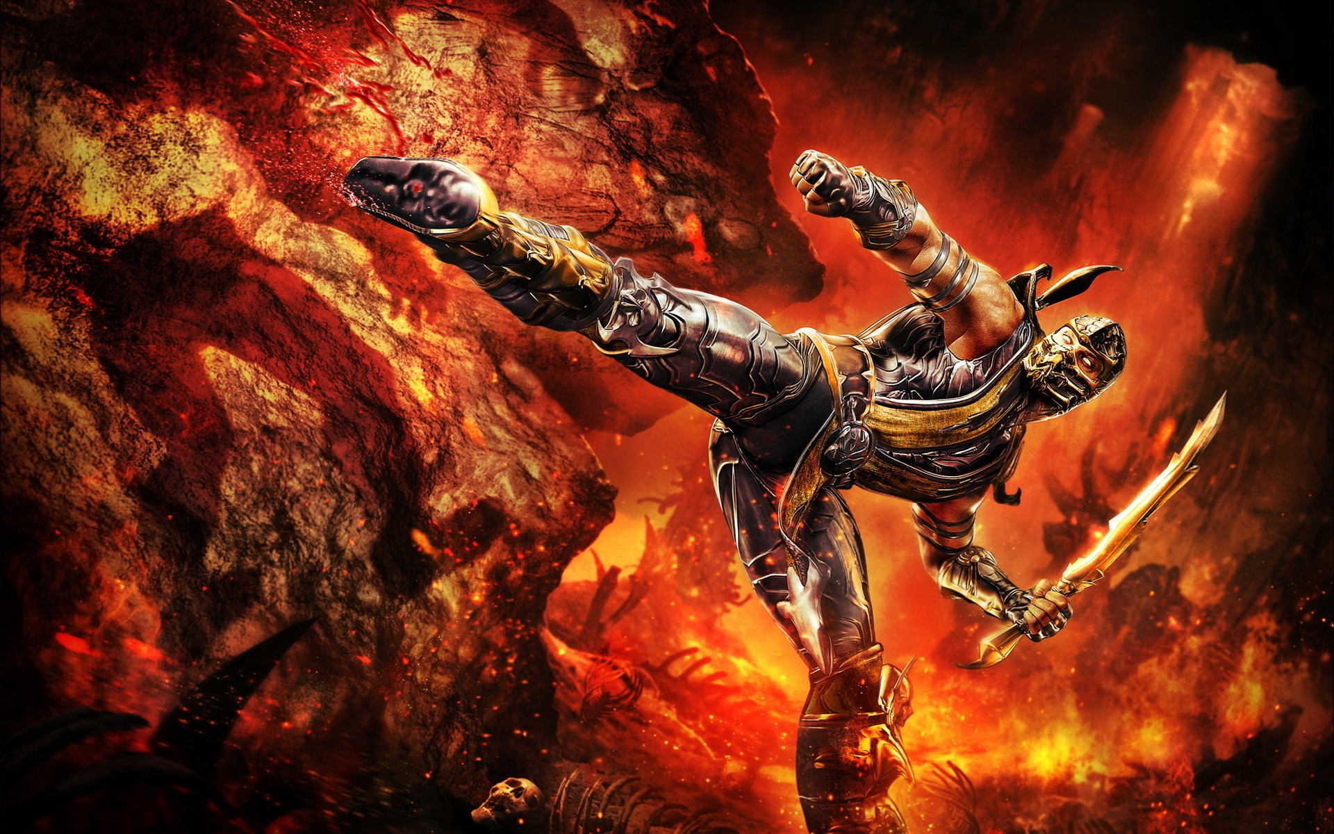 Cool Scorpion New Mortal Kombat Wallpapers