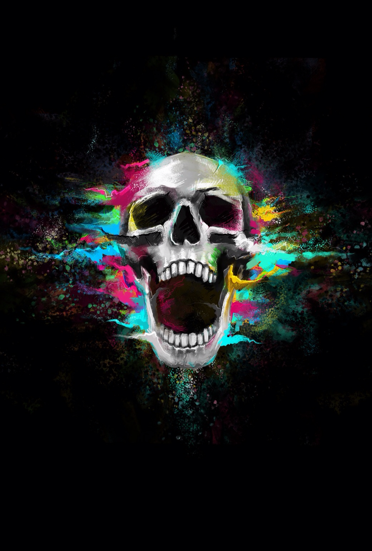 Cool Skull Background