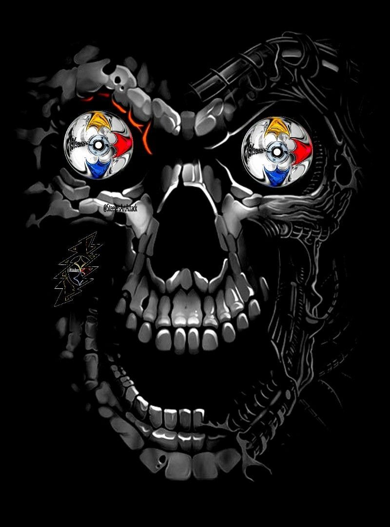 Cool Steelers Skull Wallpapers Wallpapers