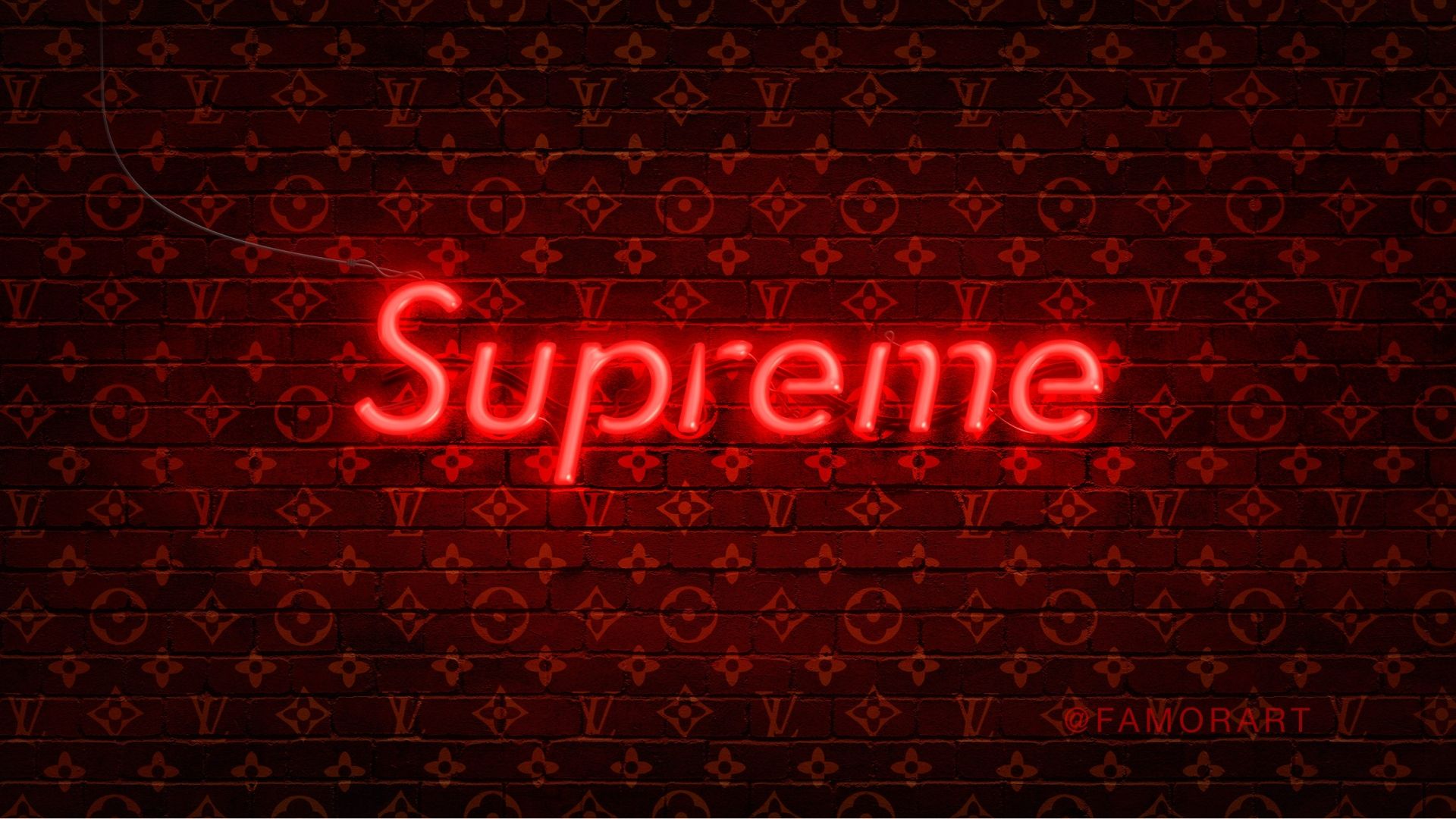 Cool Supreme Logos Wallpapers