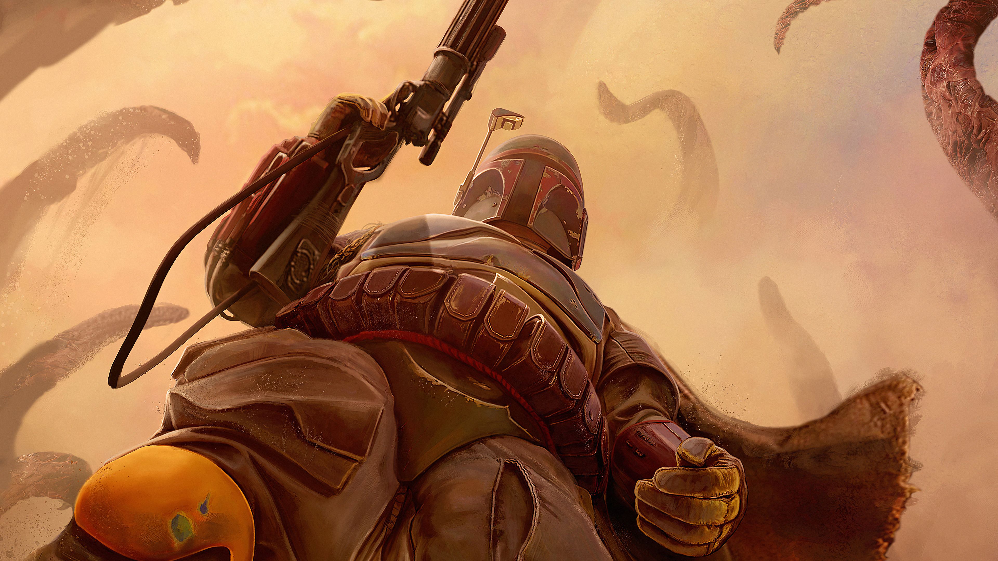 Cool The Mandalorian Art Wallpapers