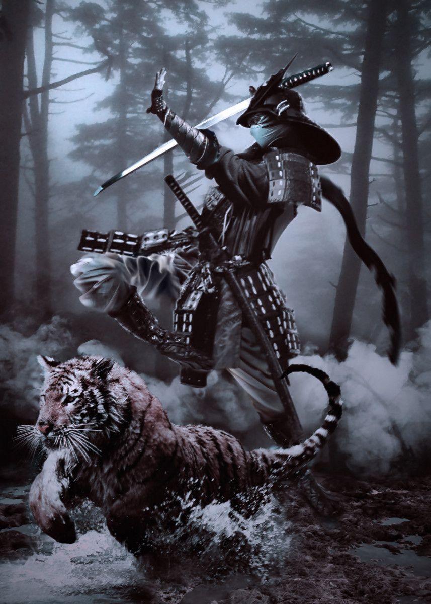 Cool Tiger Warrior Wallpapers