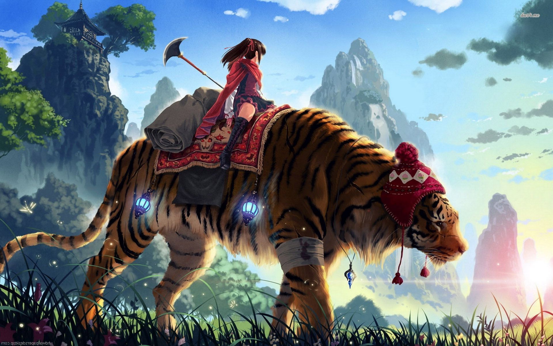 Cool Tiger Warrior Wallpapers