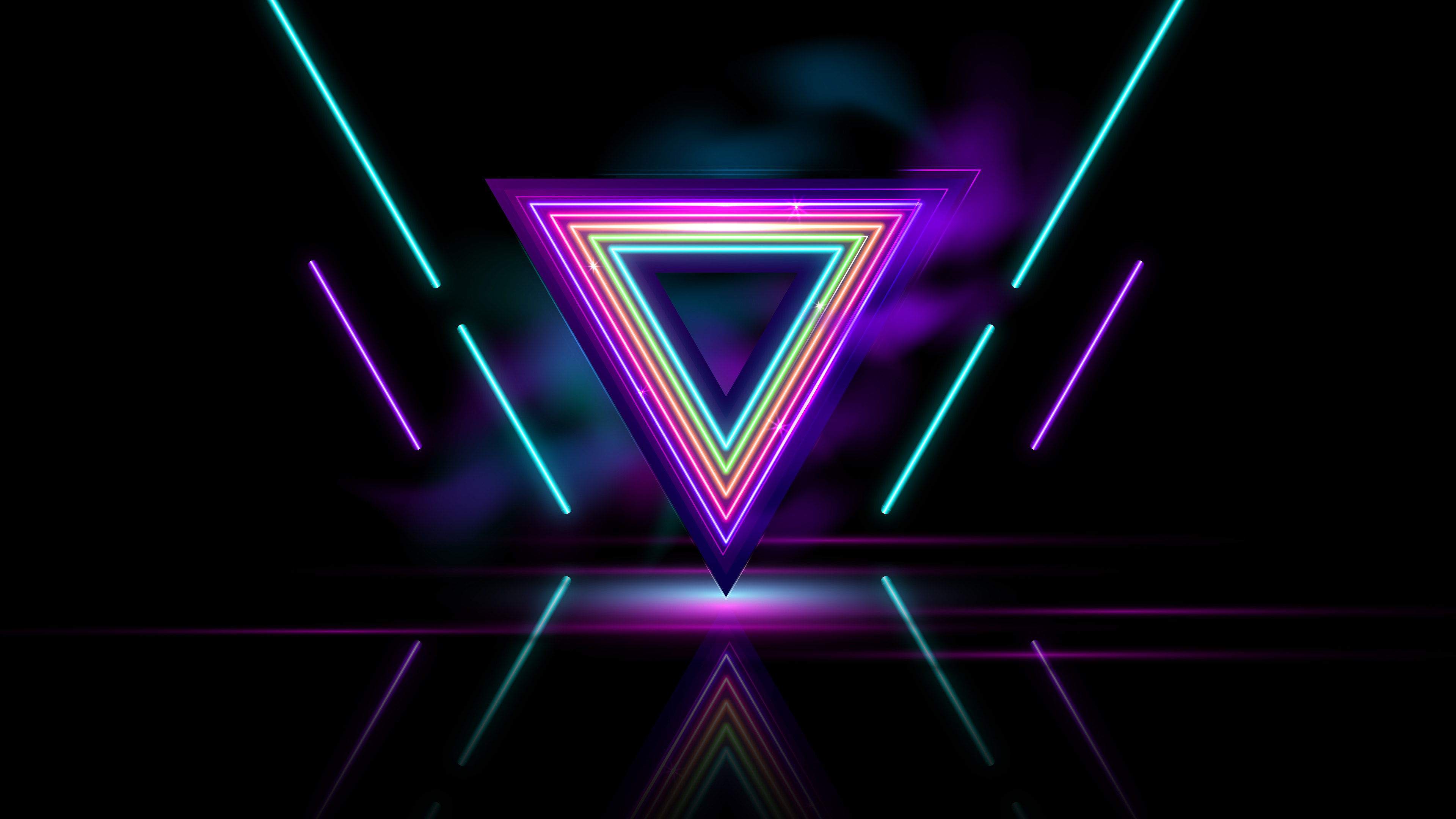 Cool Triangle 4K Wallpapers