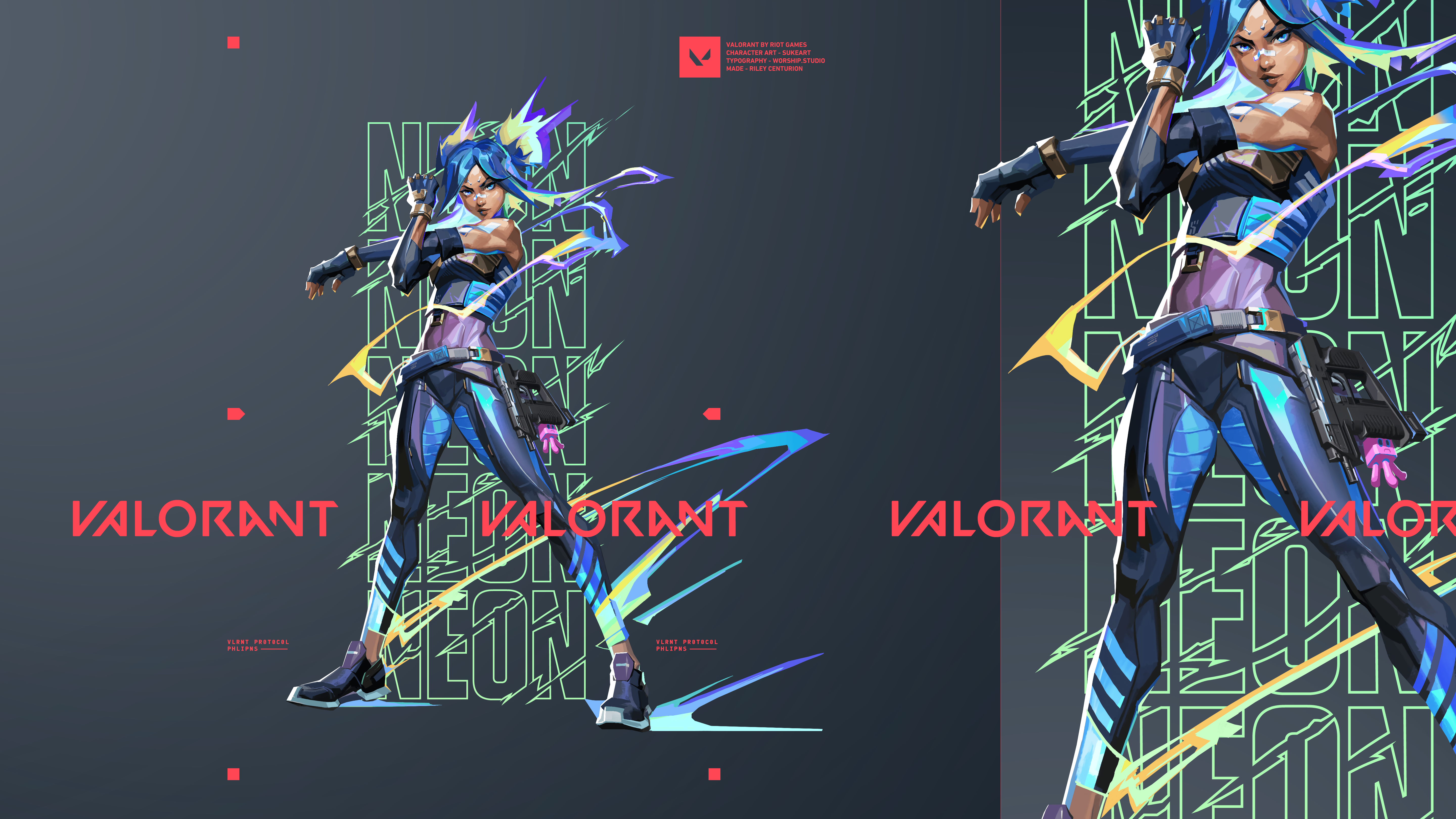 Cool Valorant Neon 2020 Wallpapers