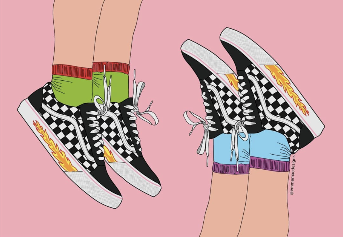 Cool Vans Logo Drawing Wallpapers