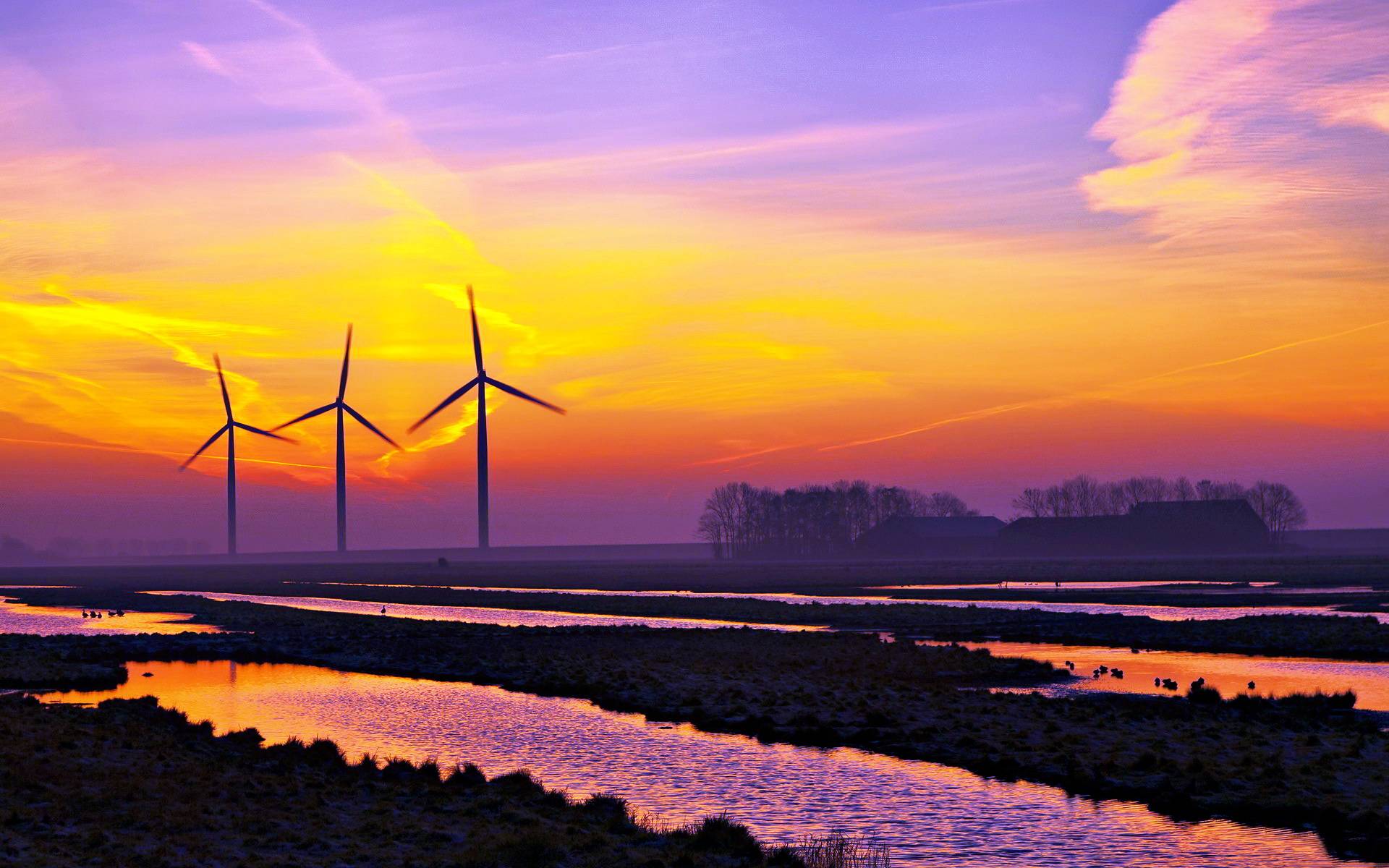 Cool Windmill Hd Wallpapers