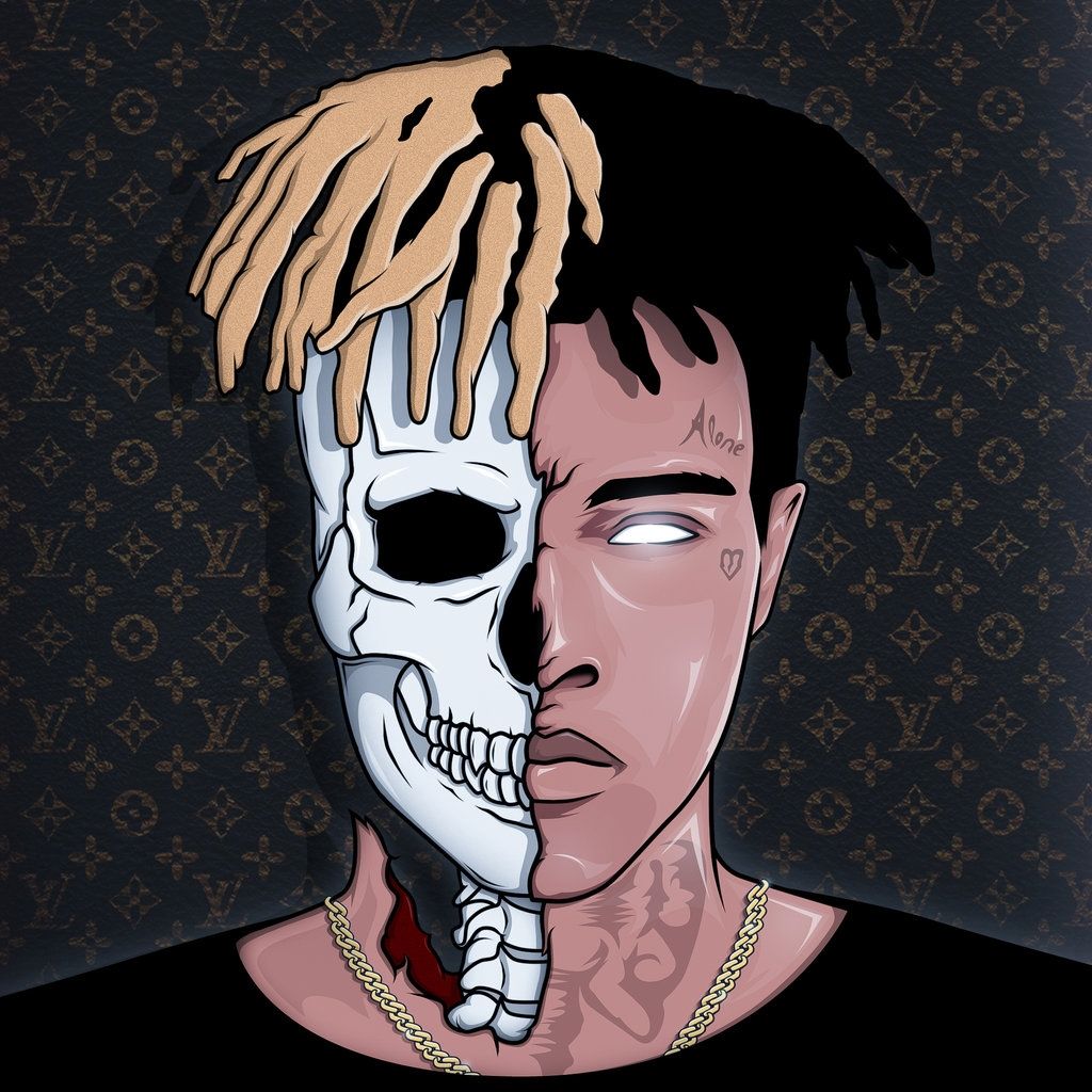 Cool Xxxtentacion Cartoon Wallpapers Wallpapers