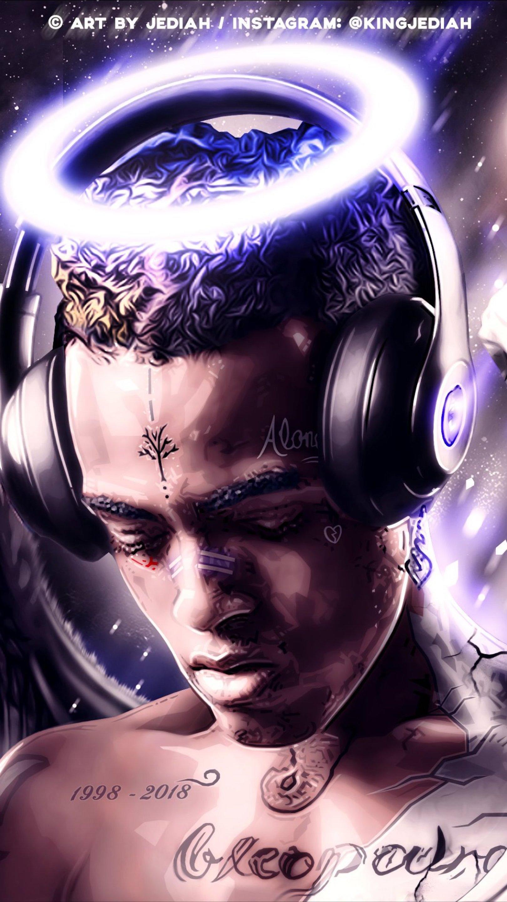 Cool Xxxtentacion Cartoon Wallpapers Wallpapers