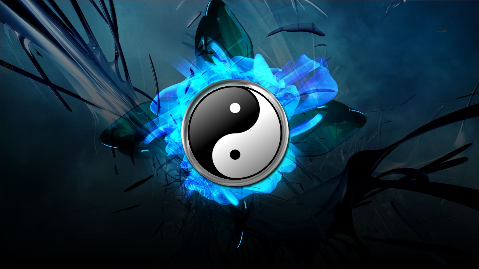 Cool Yin Yang 3D Wallpapers