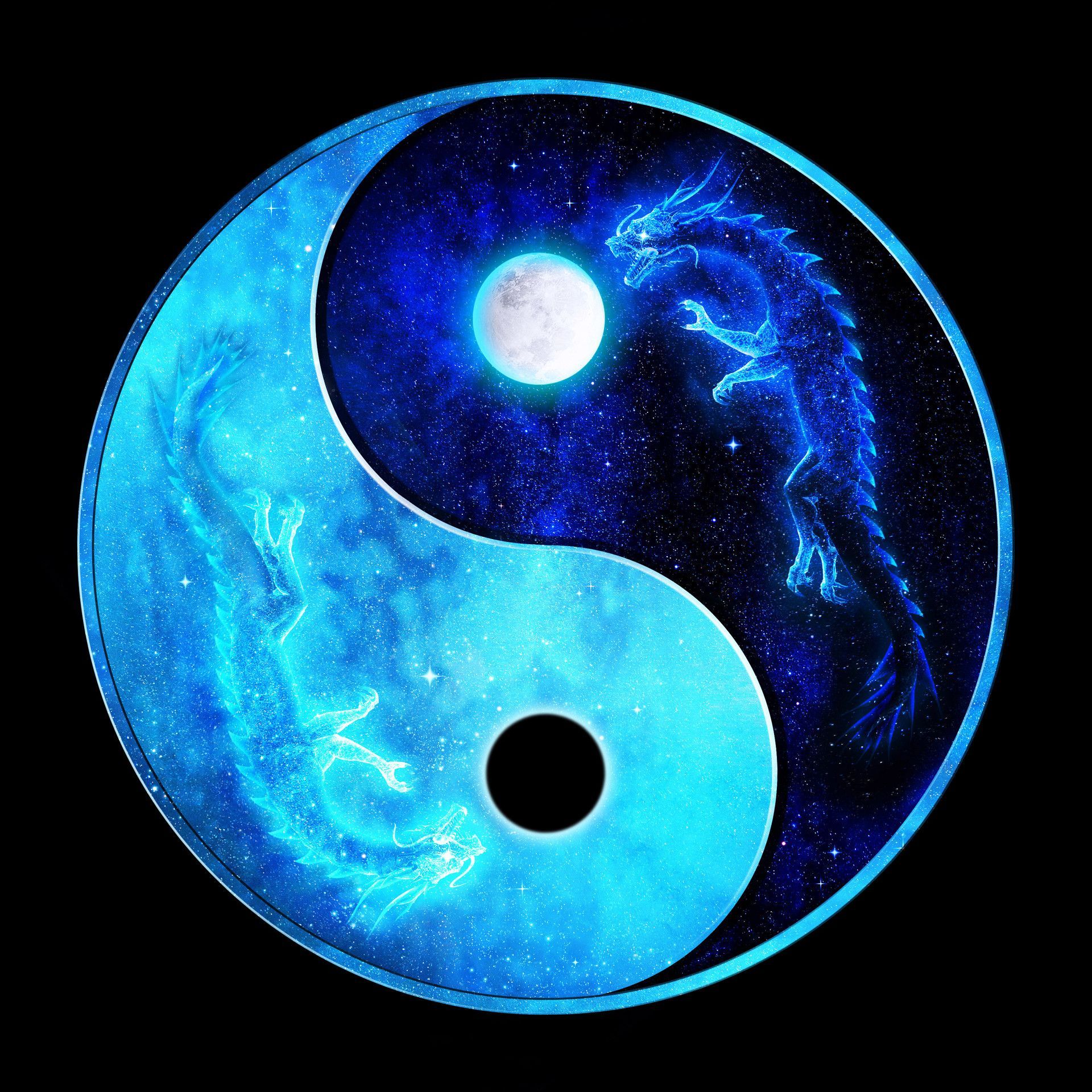 Cool Yin Yang 3D Wallpapers