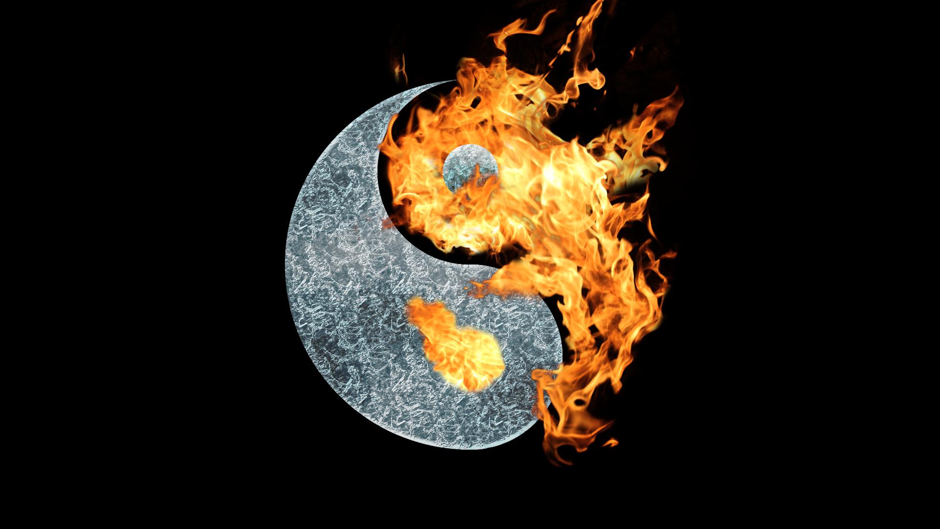 Cool Yin Yang 3D Wallpapers