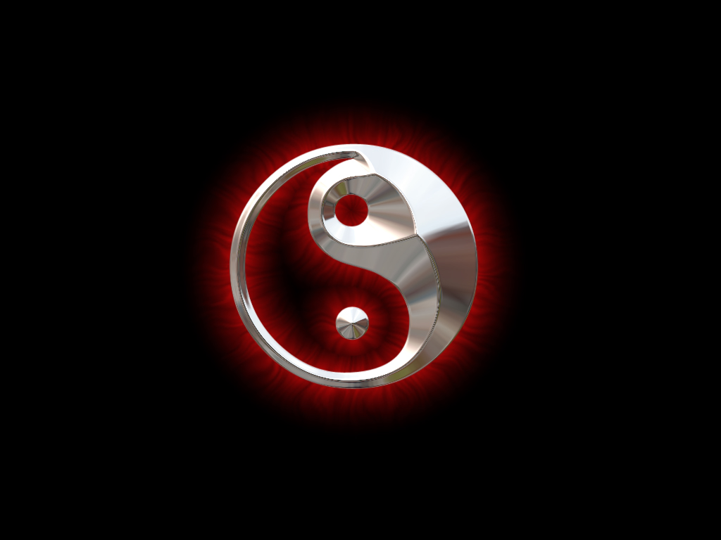 Cool Yin Yang 3D Wallpapers