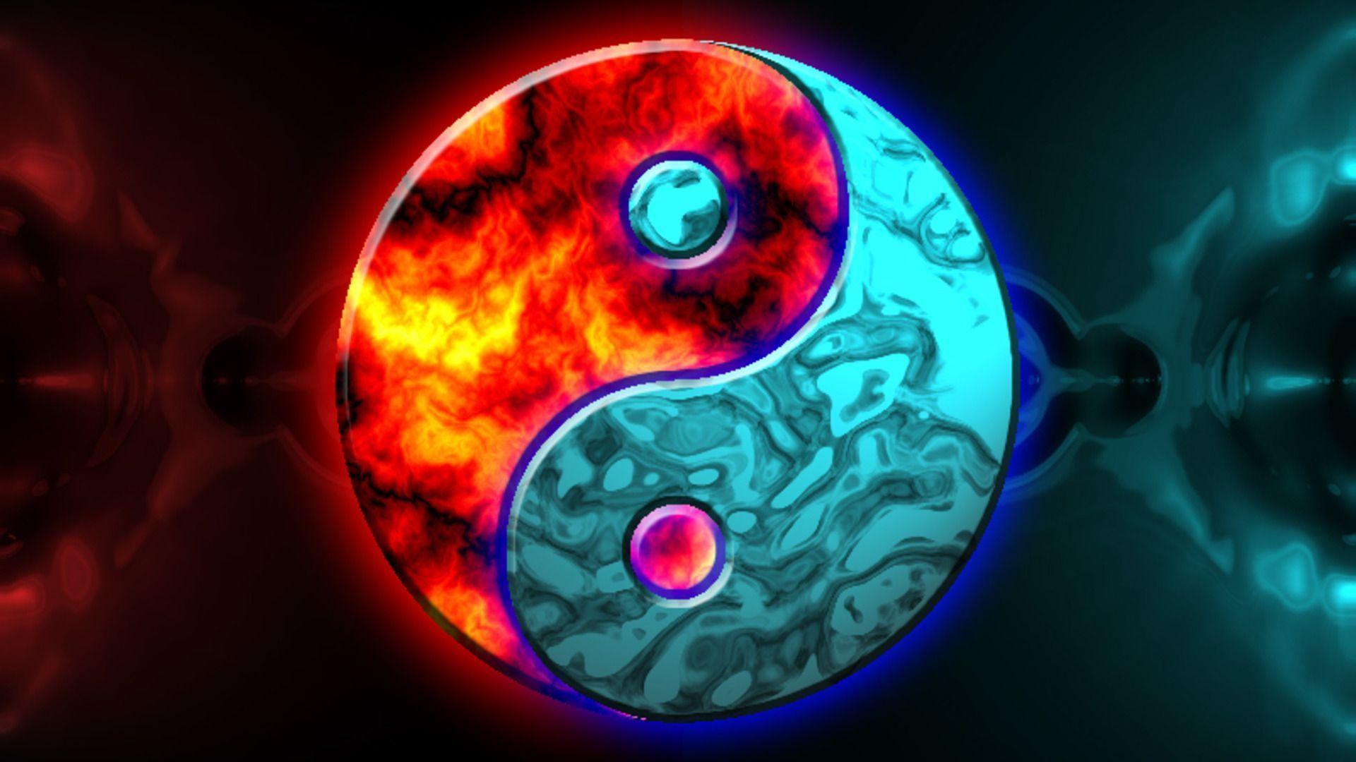 Cool Yin Yang 3D Wallpapers