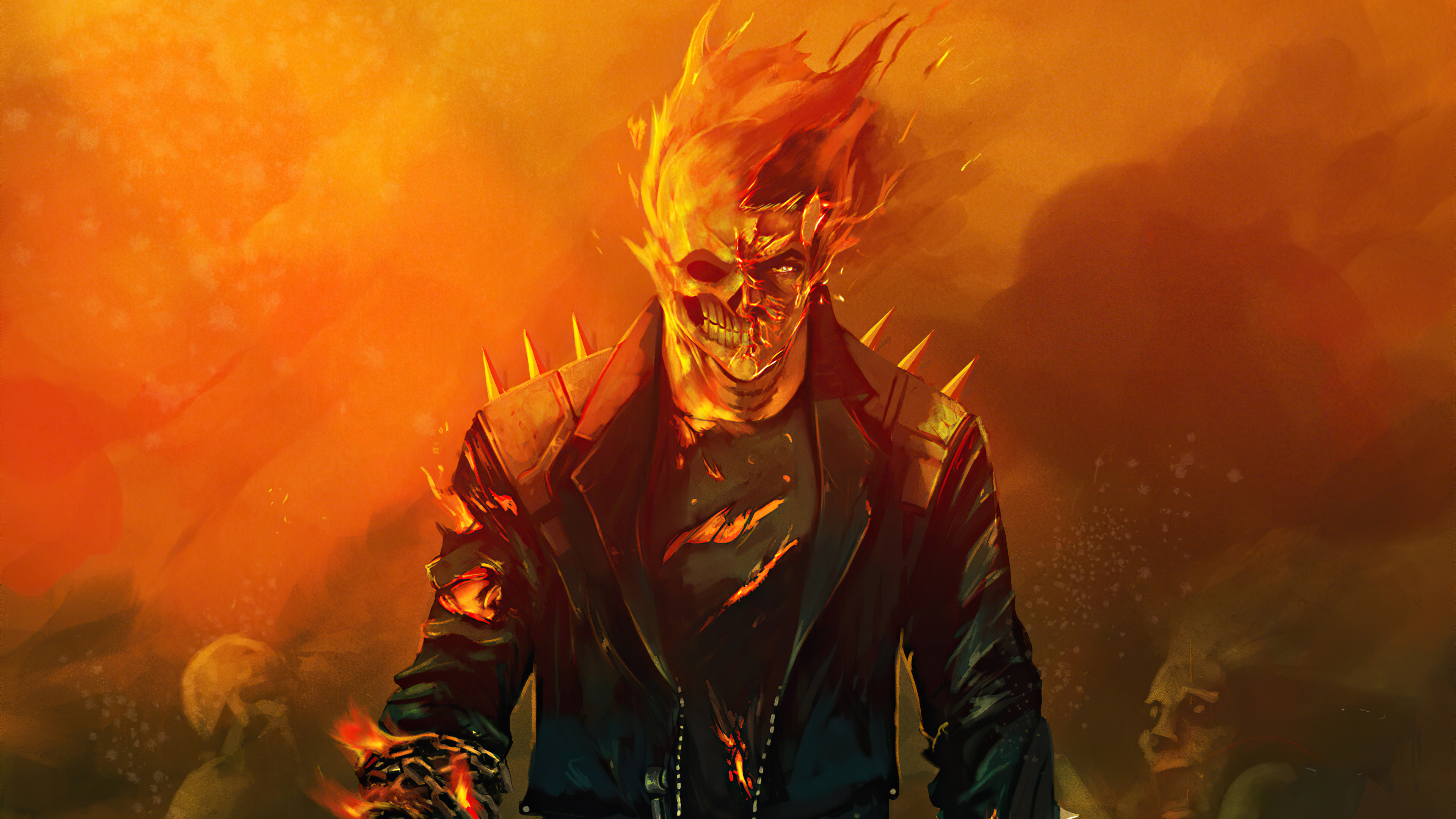 Coolest Ghost Rider 2020 Art Wallpapers