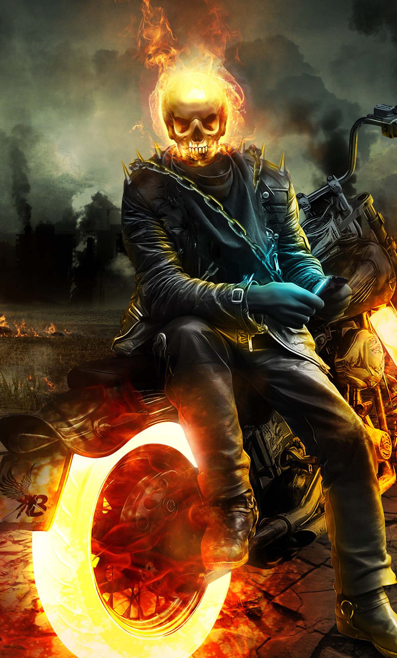 Coolest Ghost Rider 2020 Art Wallpapers