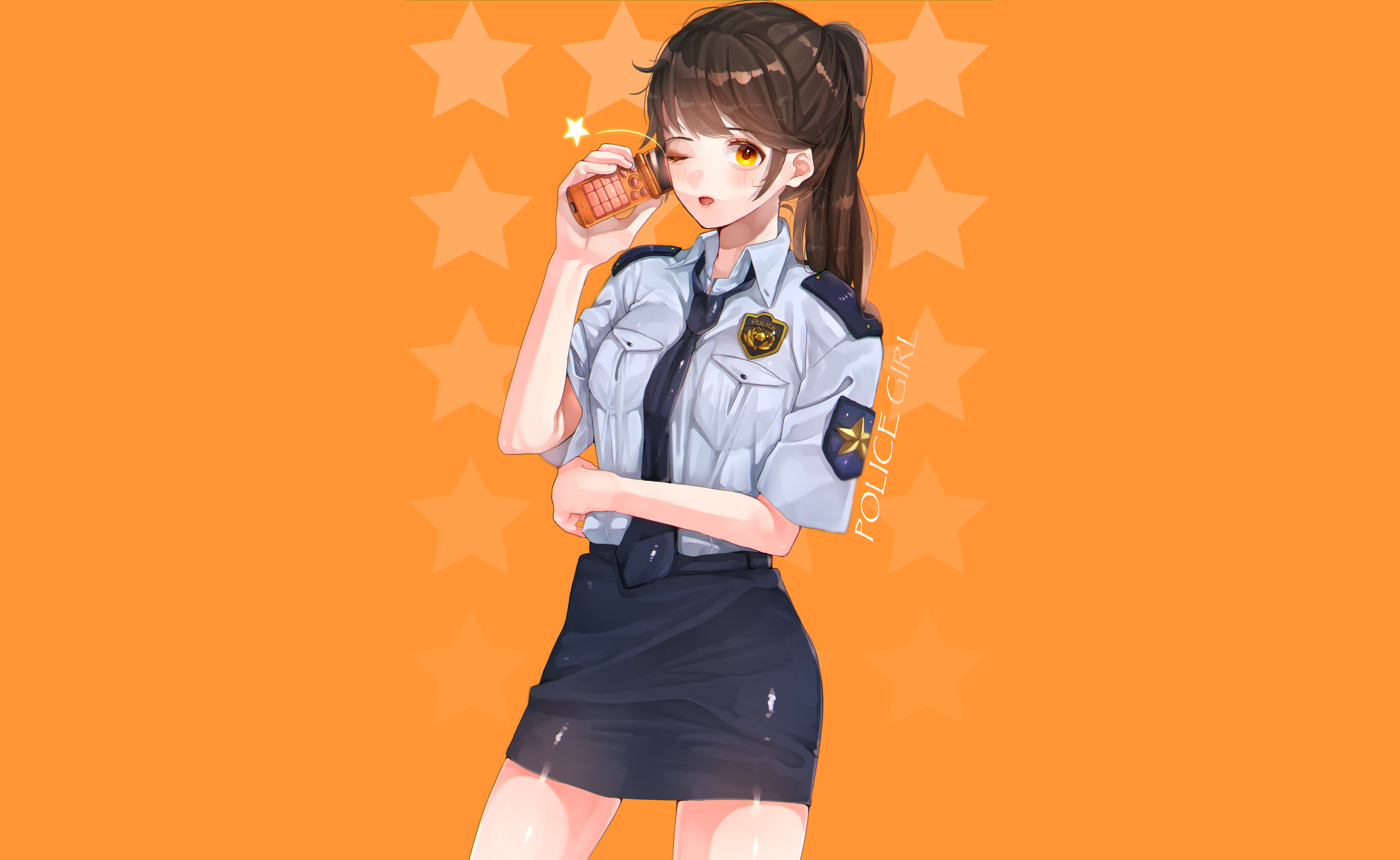 Cop Motoba Kei Art Wallpapers