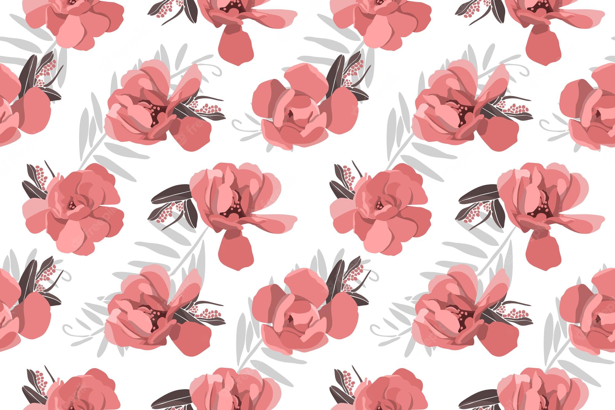 Coral Flowers Wallpapers