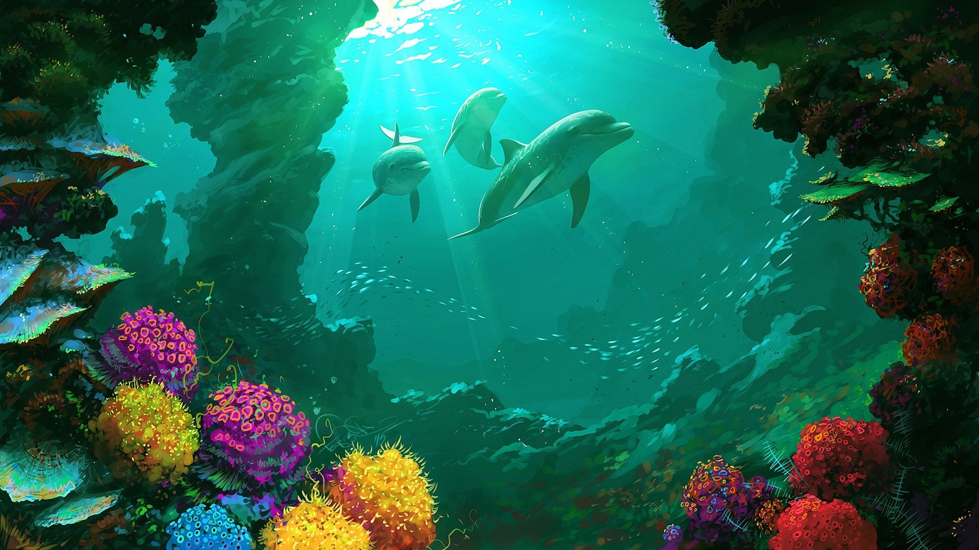 Coral Reef 1920X1080 Wallpapers